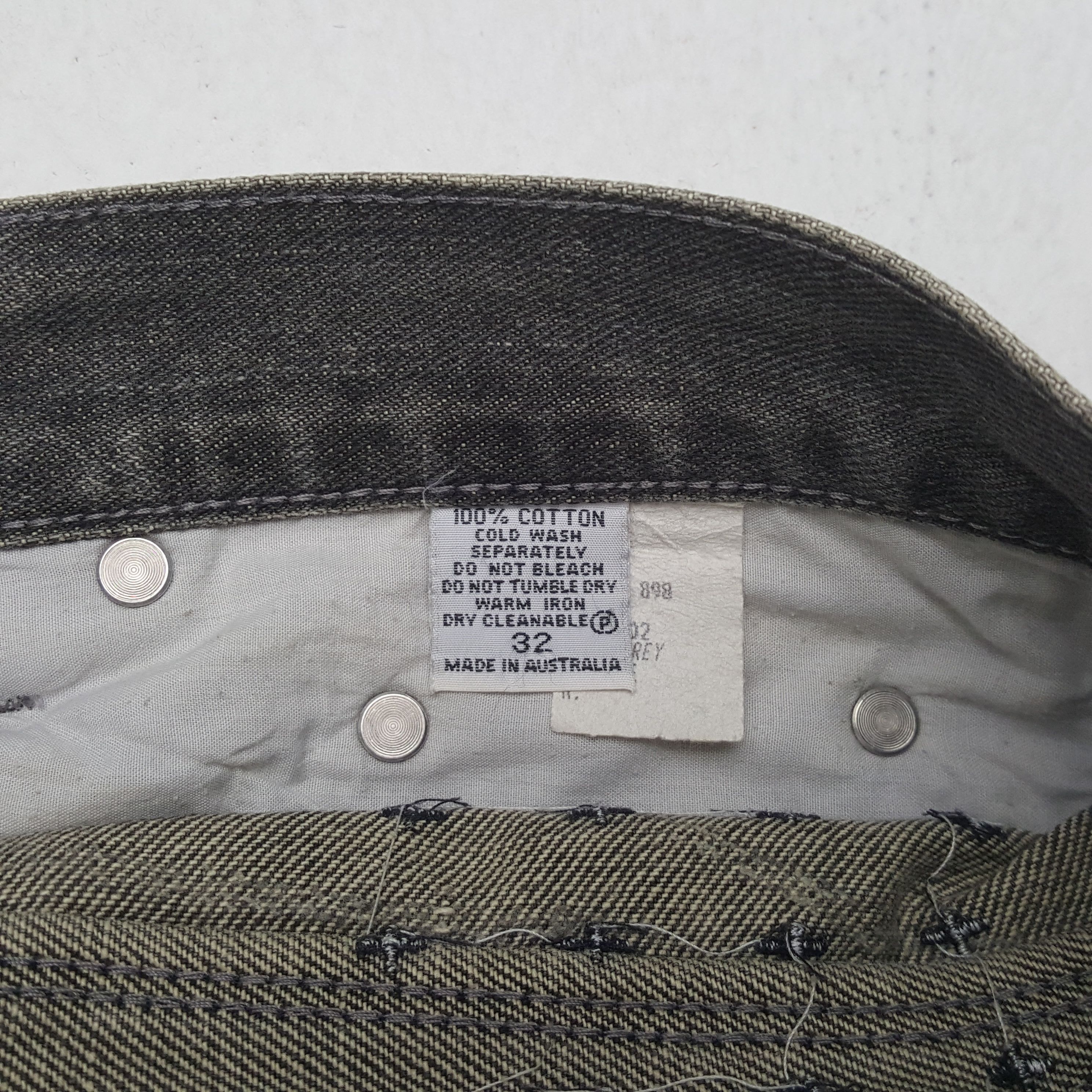 Ksubi Vintage Ksubi Fashion Designer Style Distressed Jeans RR12 Size US 33 - 12 Thumbnail