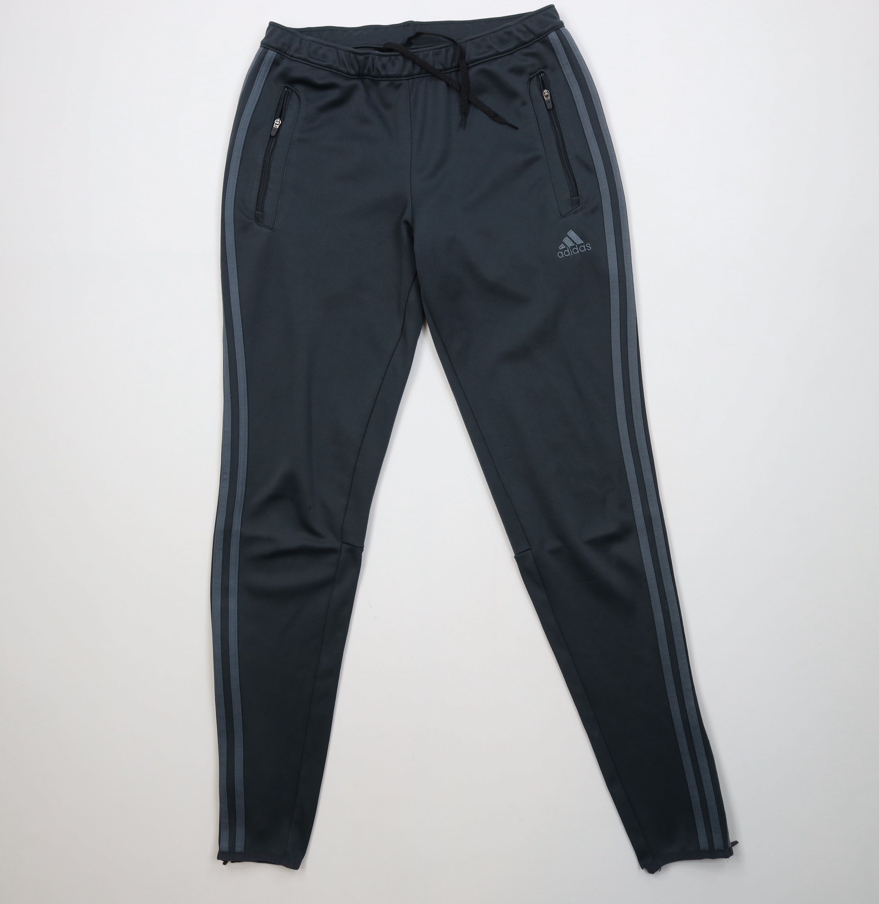 Adidas Vintage Y2K Adidas Tapered Leg Running Soccer Pants Gray Size US 32 / EU 48 - 1 Thumbnail