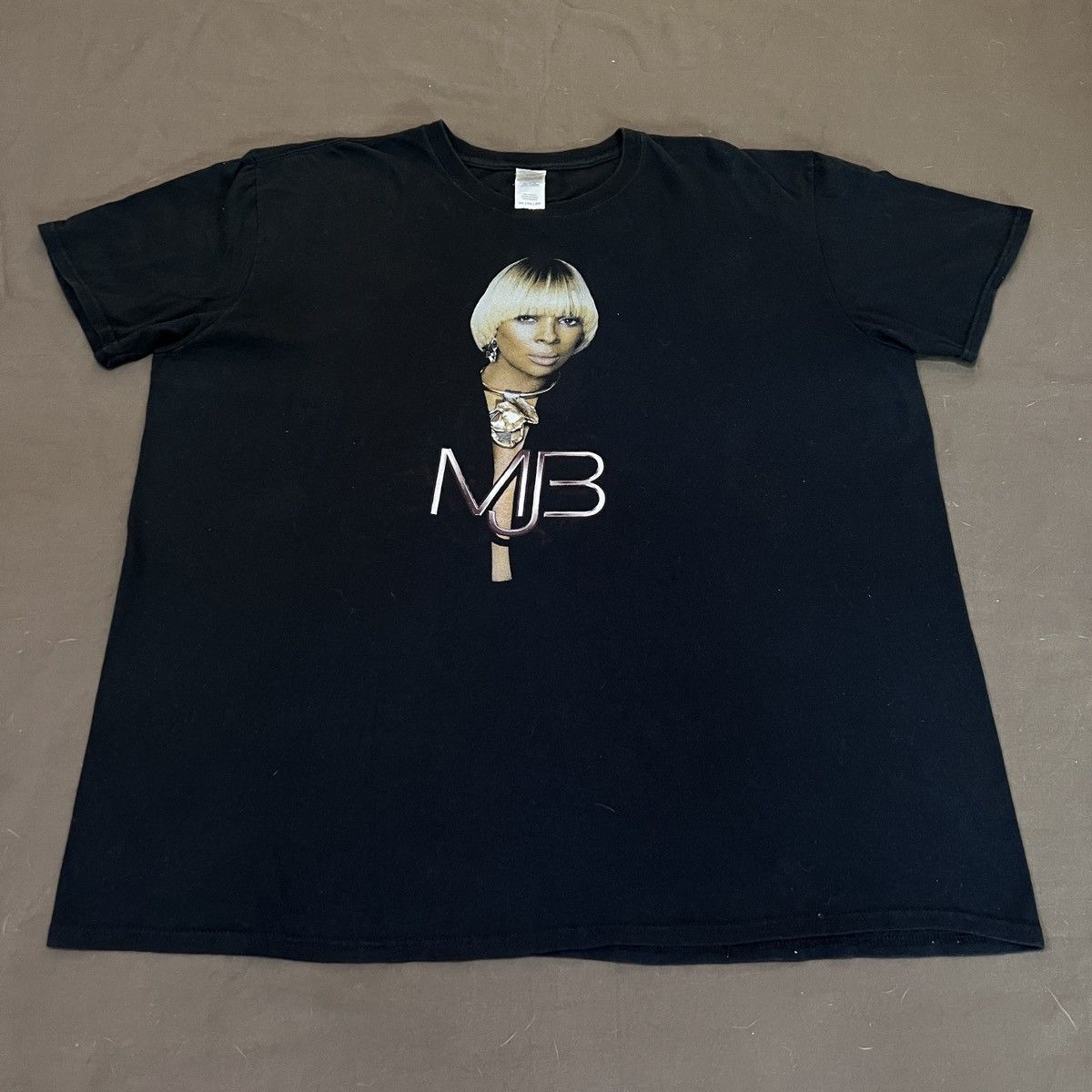 Rap Tees × Vintage Vintage Y2K Mary J. Blige HipHop R&B Soul Promo Tee 2XL Size US XXL / EU 58 / 5 - 2 Thumbnail