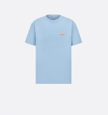 Dior o1w1db10725 Christian Dior Couture T-Shirt in Blue Size US M / EU 48-50 / 2 - 1 Thumbnail