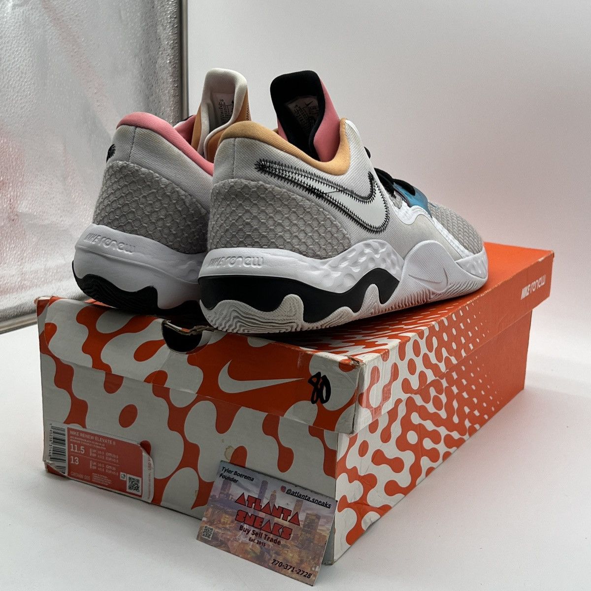 Nike Space jam x Renew elevate 2 hares Size US 11.5 / EU 44-45 - 5 Thumbnail