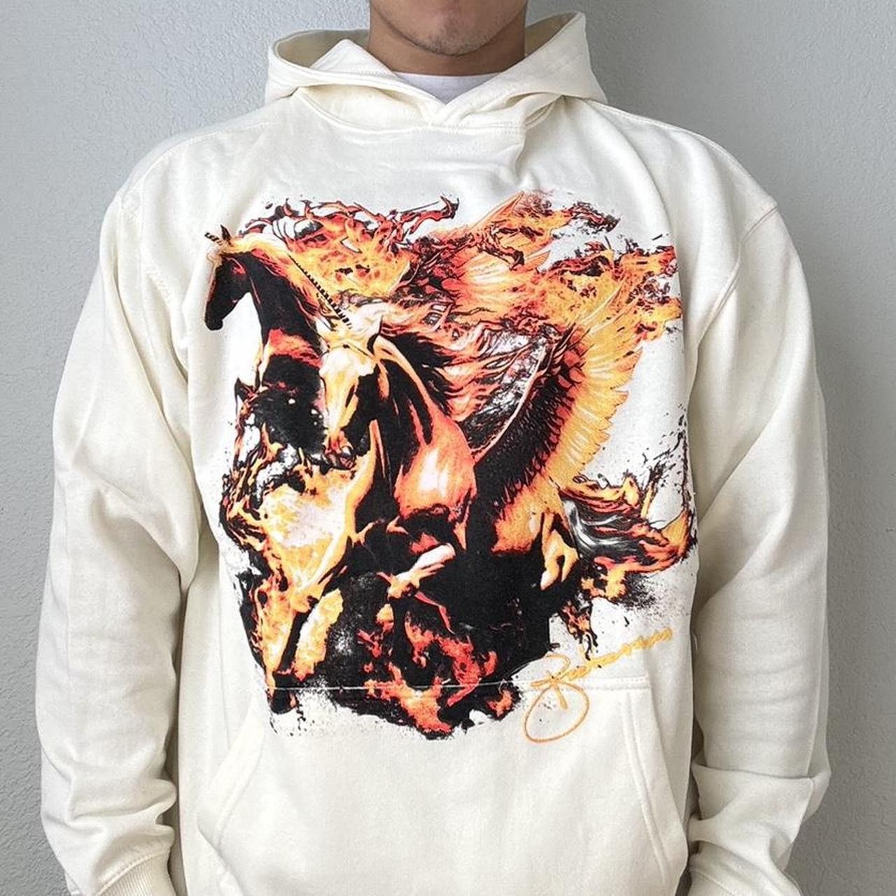 Other Pegasus Phantom Exclusive Graphics White Hoodie Size US XL / EU 56 / 4 - 3 Thumbnail