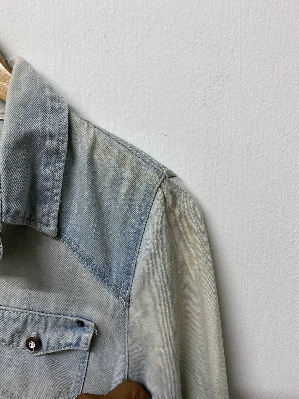 Bershka bershka denim collection selvedge shirt Size M / US 6-8 / IT 42-44 - 7 Thumbnail
