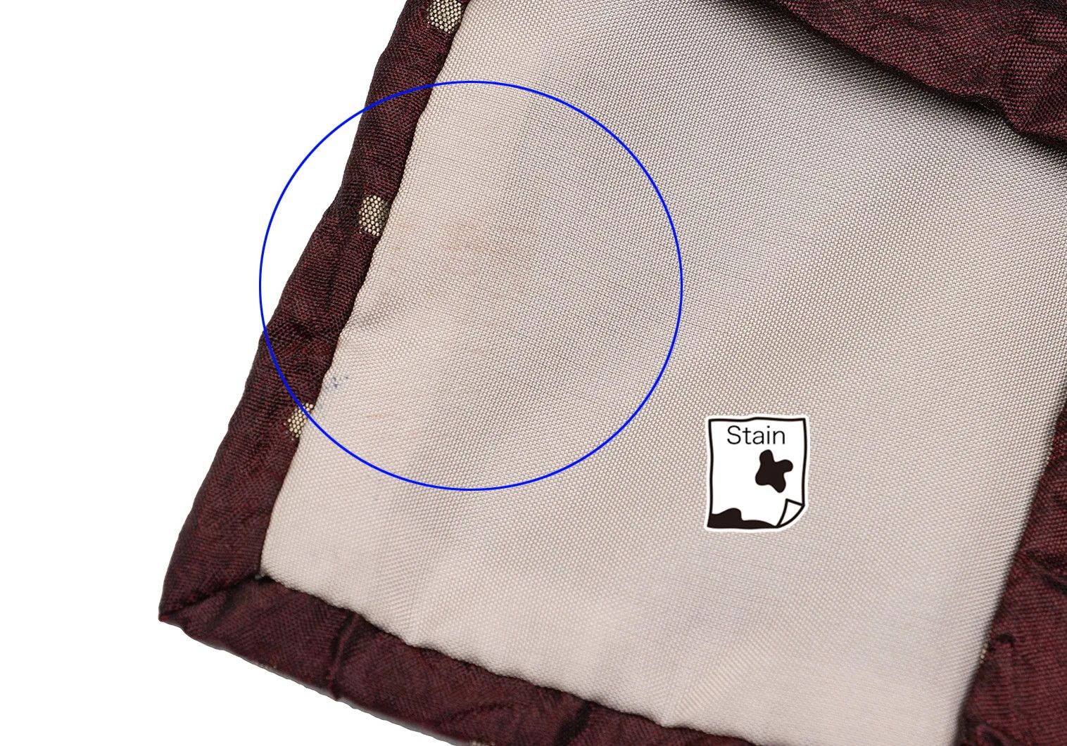Issey Miyake Silk Dot Jacquard Tie in Wine Beige Size ONE SIZE - 6 Thumbnail