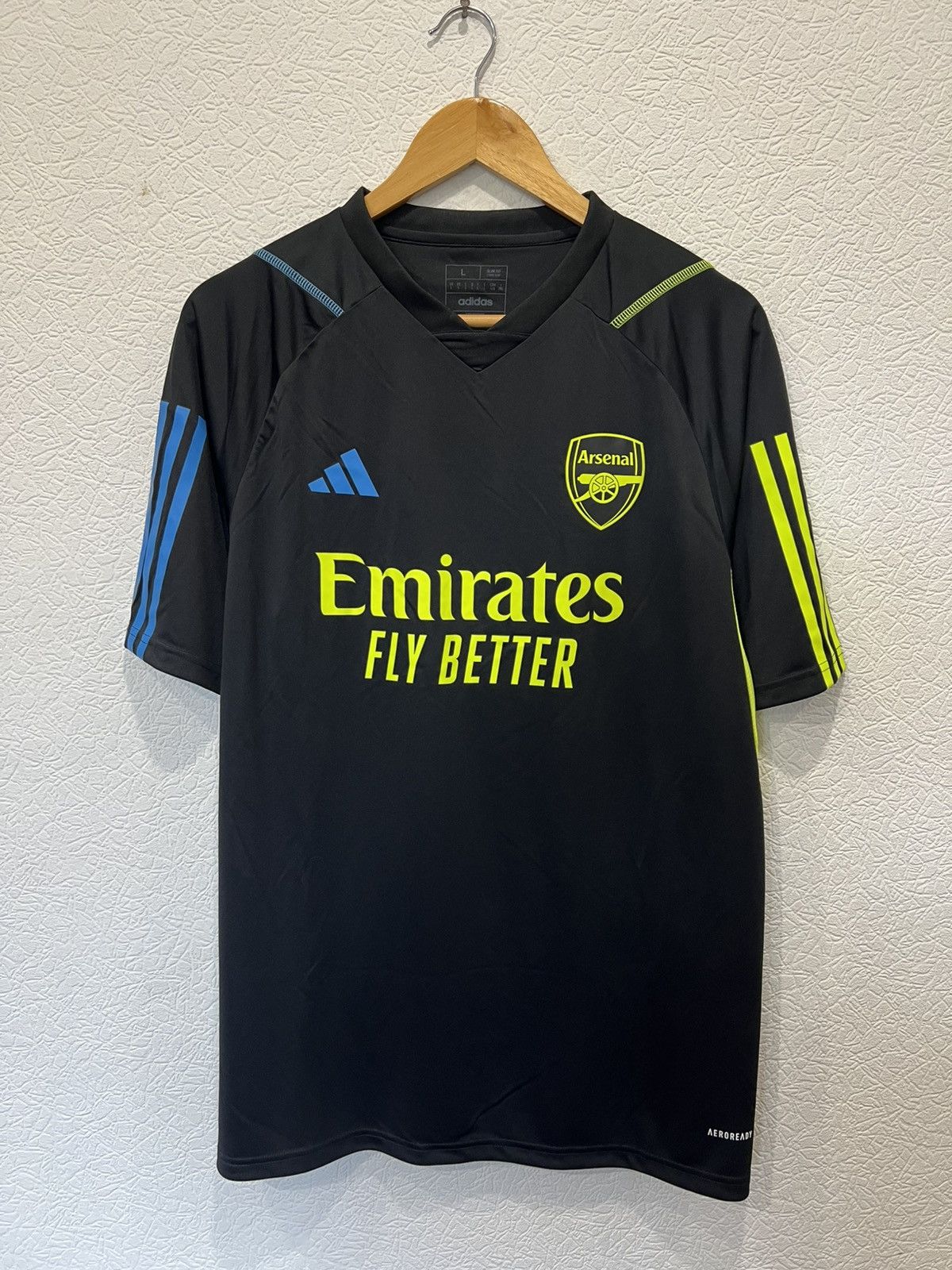 Adidas Arsenal Adidas Training Soccer Jersey Mens Football Size US L / EU 52-54 / 3 - 1 Thumbnail