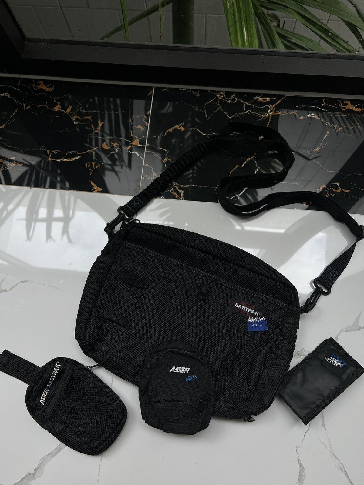 Ader Error 90’s RARE EASTPAK ADER ERROR MULTIPOCKET BAG RARE Y2K Size ONE SIZE - 6 Thumbnail