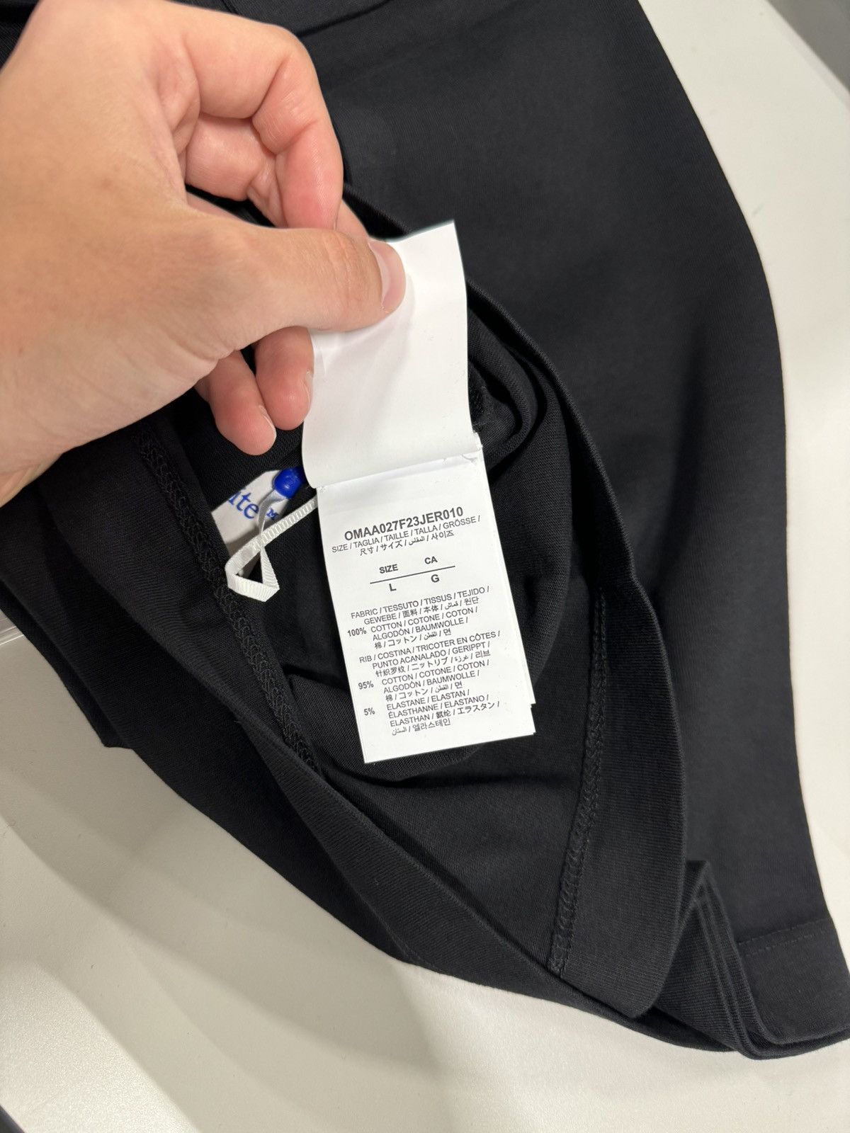 Off-White Off-White Scratch Arrow T-Shirt NEW 550$ Size US L / EU 52-54 / 3 - 8 Thumbnail