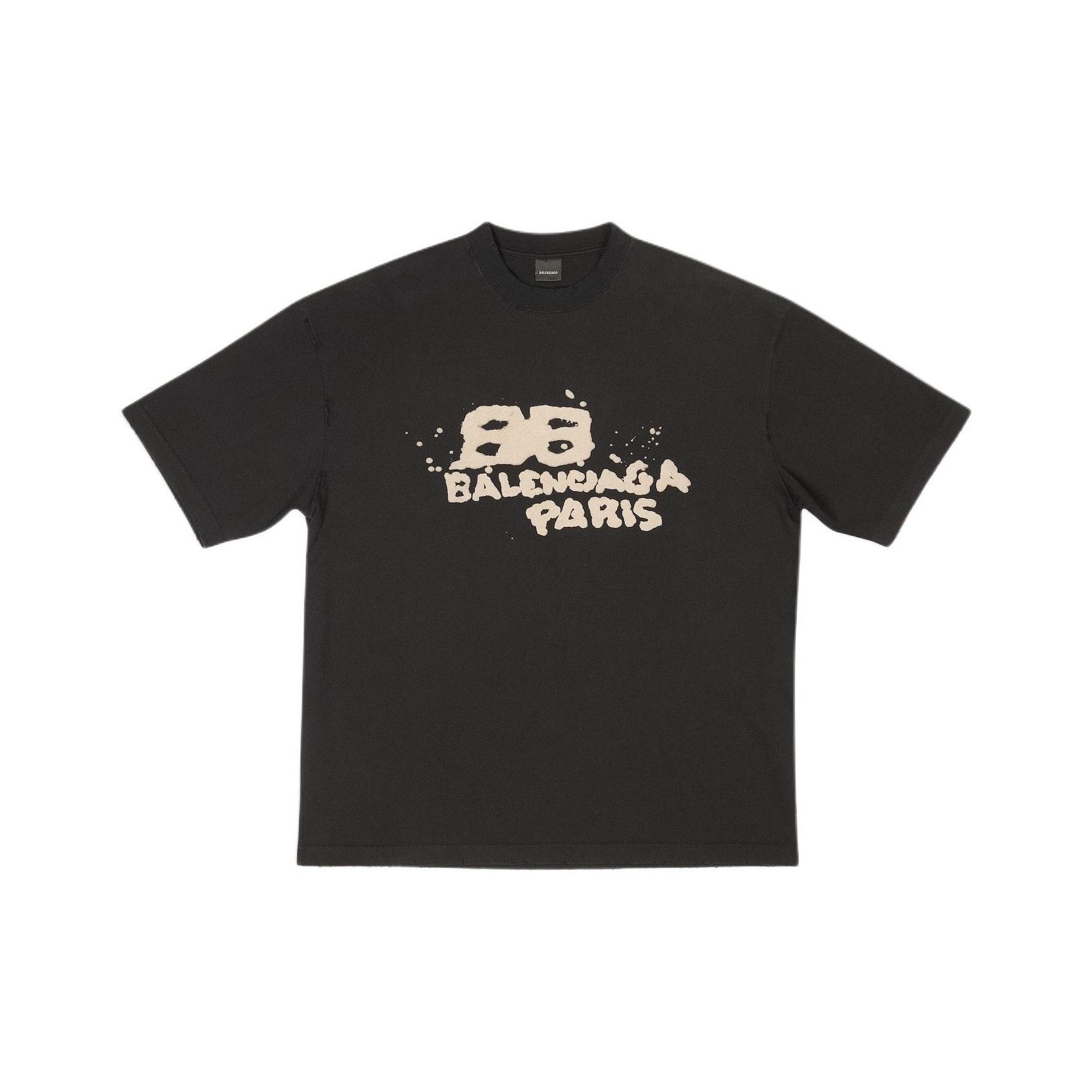 Balenciaga Balenciaga Graphic Logo T-Shirt Size XL Size US XL / EU 56 / 4 - 1 Thumbnail