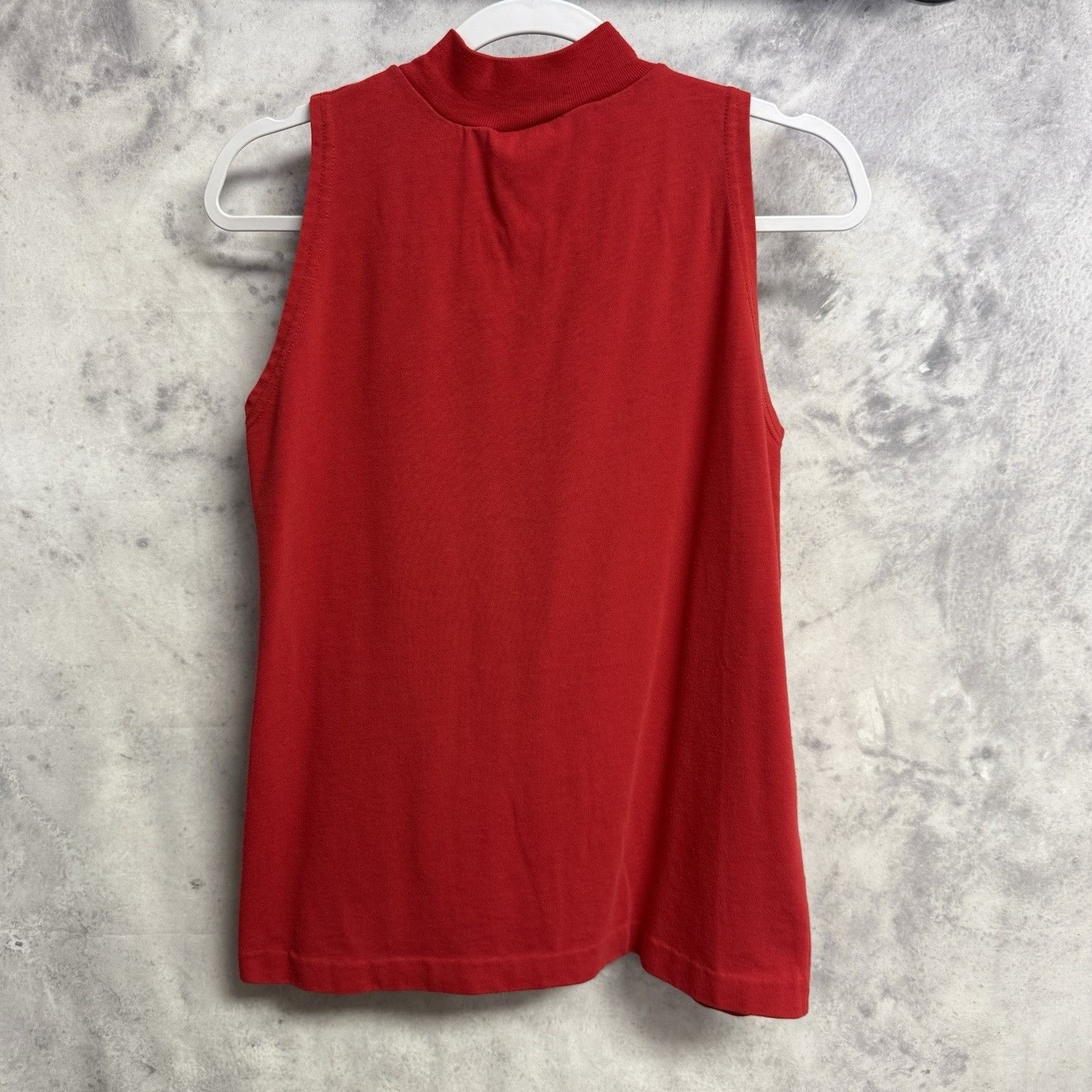 Vintage Vintage Monarch Knit Tank Top T Shirt Mens Small Red Sleevel Size US S / EU 44-46 / 1 - 2 Thumbnail