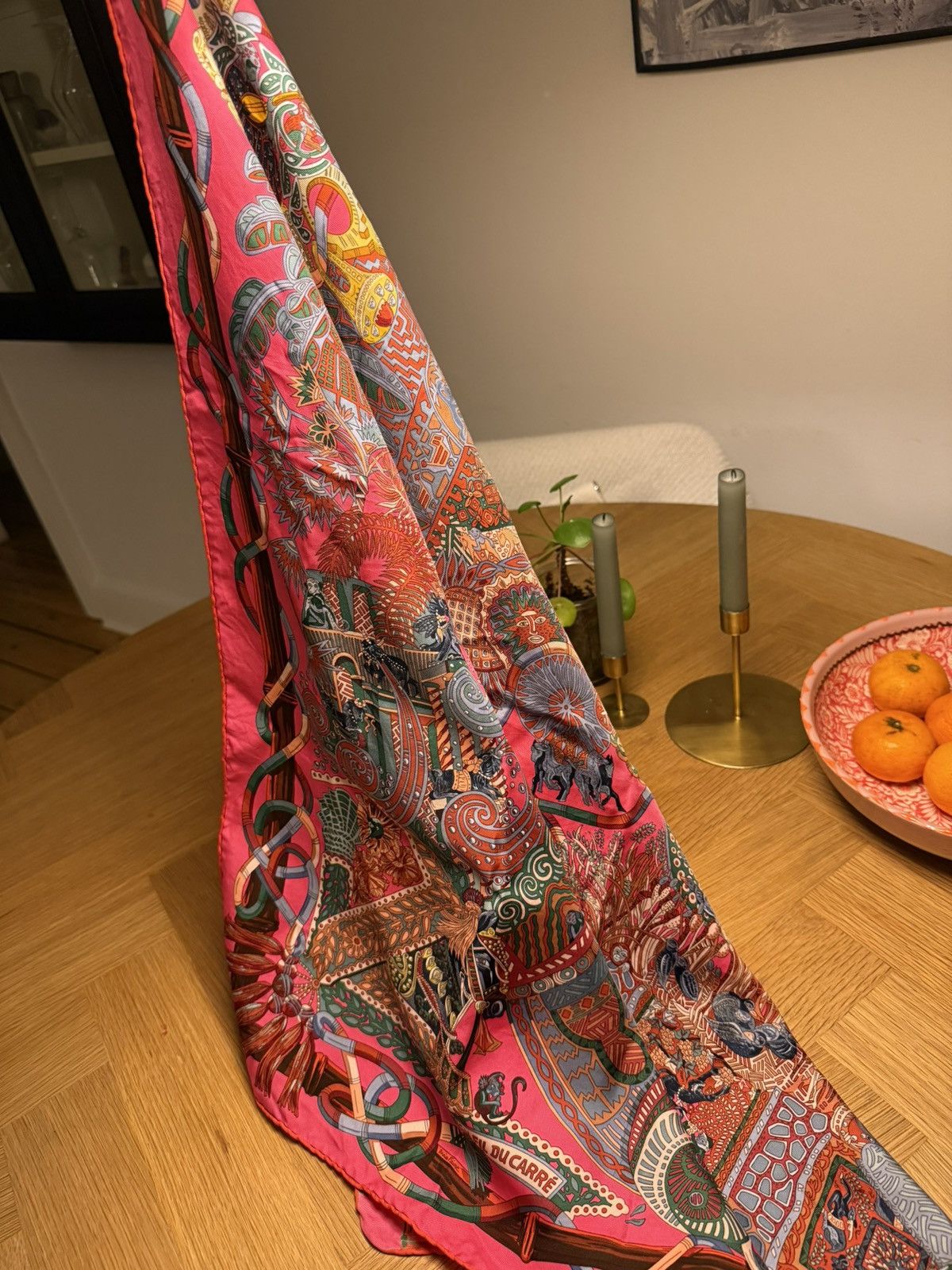 Hermes Hermés Silk Scarf Size ONE SIZE - 3 Thumbnail