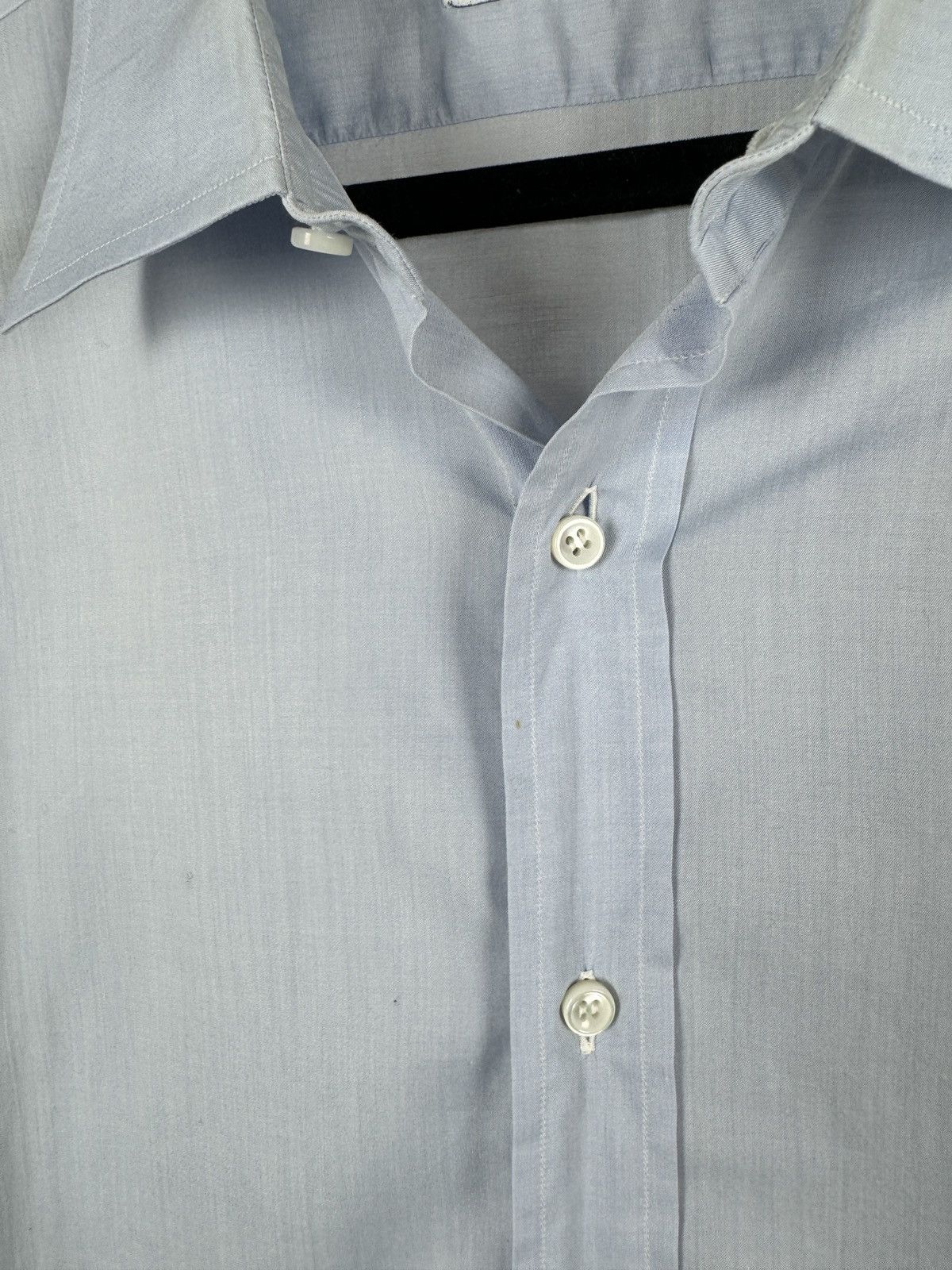 Brioni Brioni for Weinberg vintage 100% soft cotton cufflinks shirt Size US XL / EU 56 / 4 - 7 Thumbnail