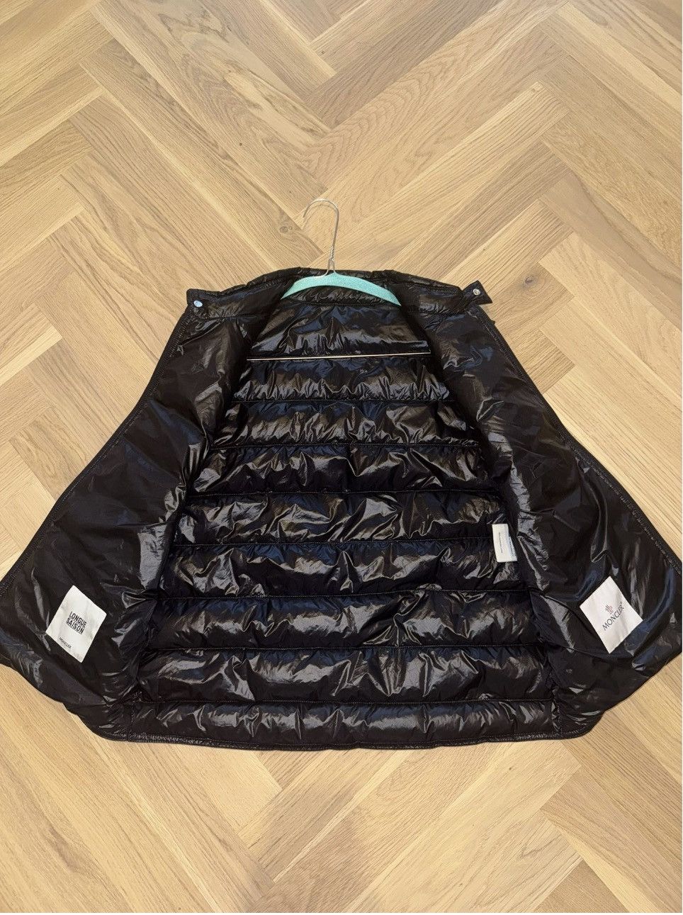 Moncler Moncler Longue Saison Black Down Gilet Vest Size 2 Size US M / EU 48-50 / 2 - 4 Thumbnail