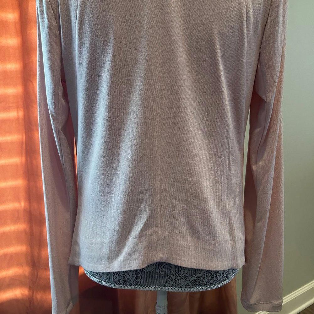 Designer BCBGeneration Blush Pink Lightweight Jacket Size M / US 6-8 / IT 42-44 - 6 Thumbnail