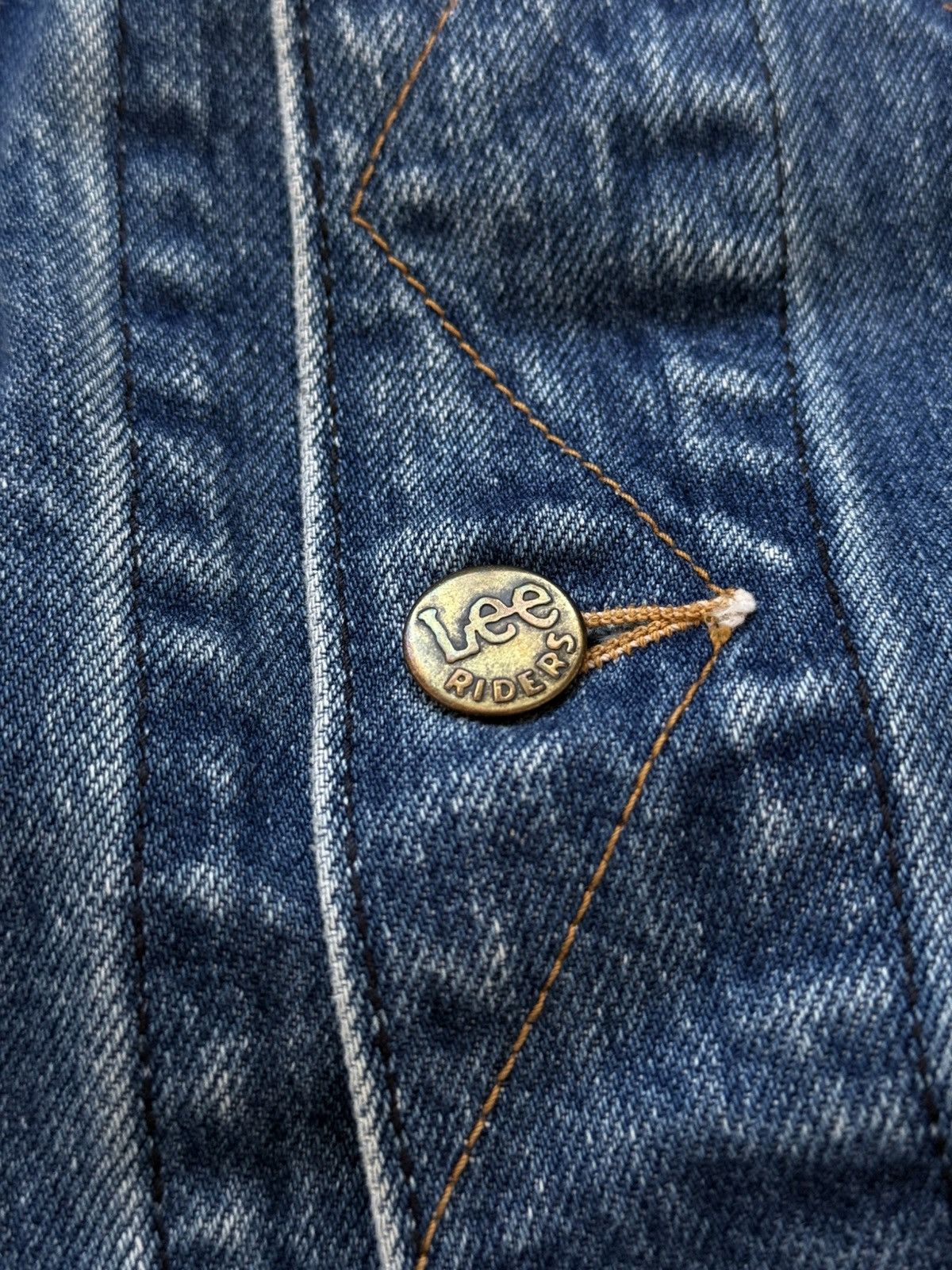 Lee Vintage Lee Riders Faded Denim Jacket Size US M / EU 48-50 / 2 - 9 Thumbnail