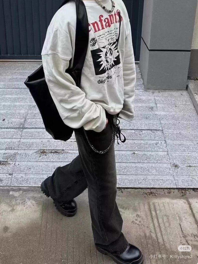 Enfants Riches Deprimes Enfants Riches Deprimes 23 FW Broken Graffiti long sleeves Size US XS / EU 42 / 0 - 7 Thumbnail