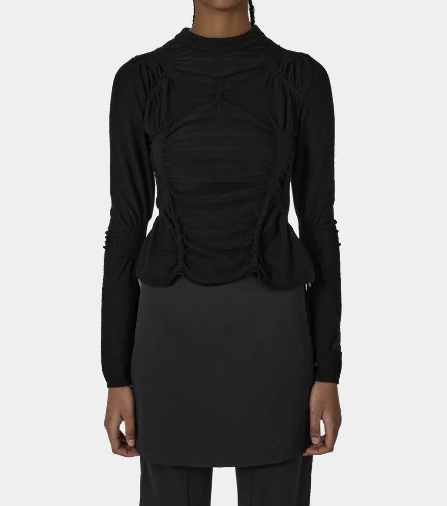 ROA ROA Pinched Wool Knit Top Size M / US 6-8 / IT 42-44 - 11 Thumbnail