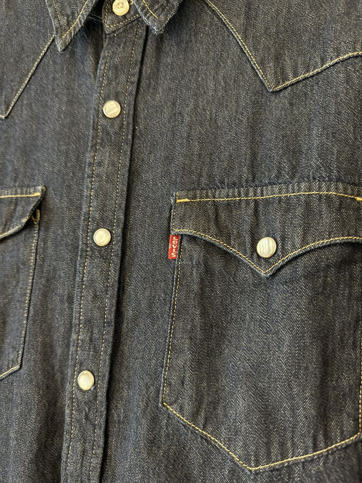 Levi's Levi’s Western Denim Shirt Size US L / EU 52-54 / 3 - 4 Thumbnail