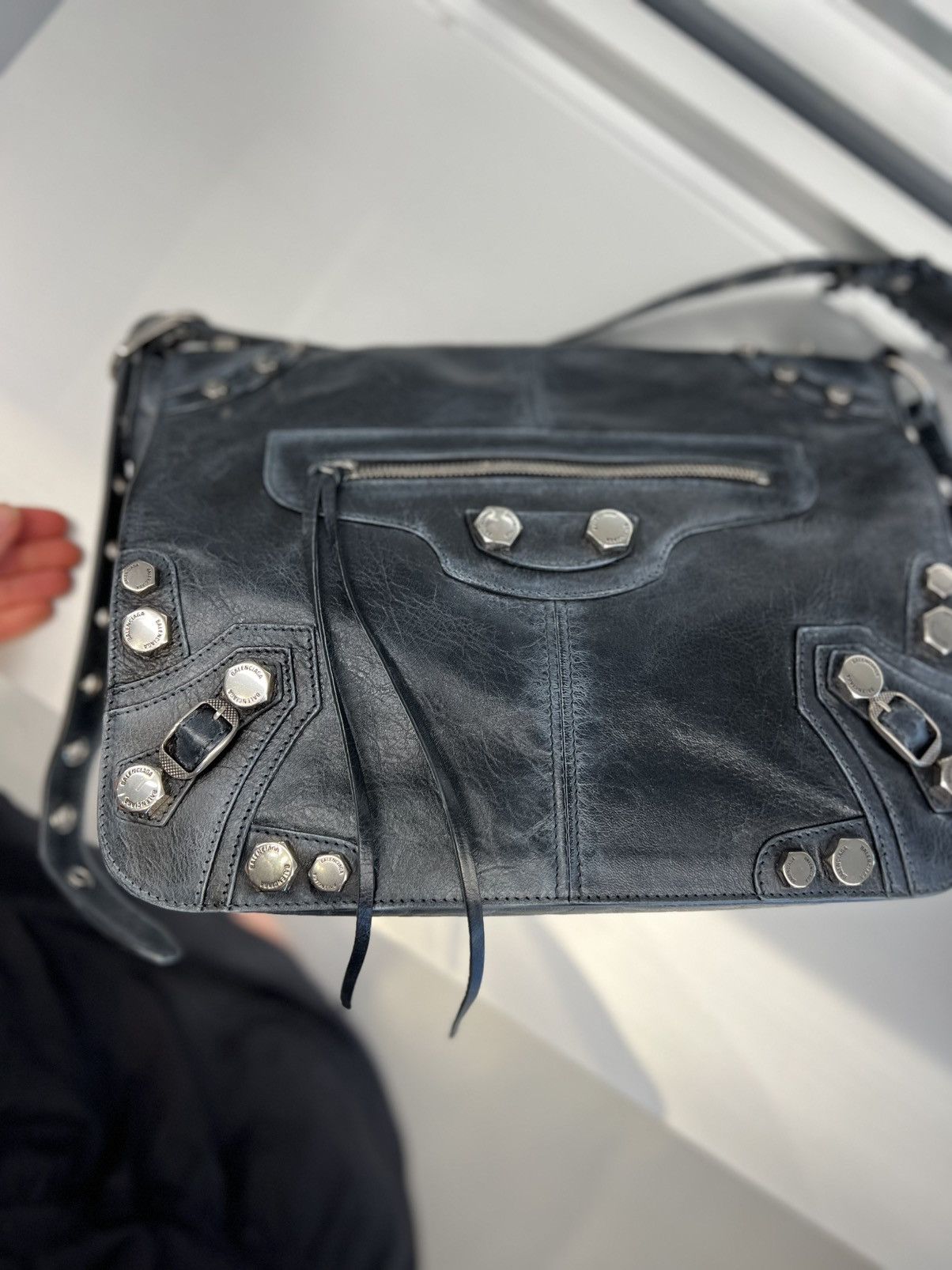Balenciaga Balenciaga flap Cagole leather bag VINTAGE EFFECT Size ONE SIZE - 4 Thumbnail