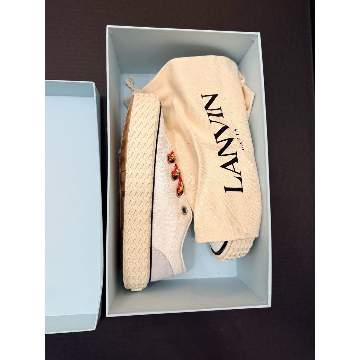 Lanvin LANVIN CURBIES LOW WHITES SNEAKERS Size US 8 / EU 41 - 21 Thumbnail