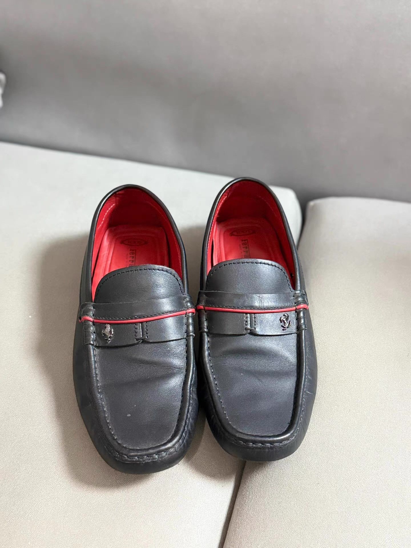 Tod's Tod's Black Ferrari Driving Shoes Ｑ20 Size US 7 / EU 40 - 7 Thumbnail