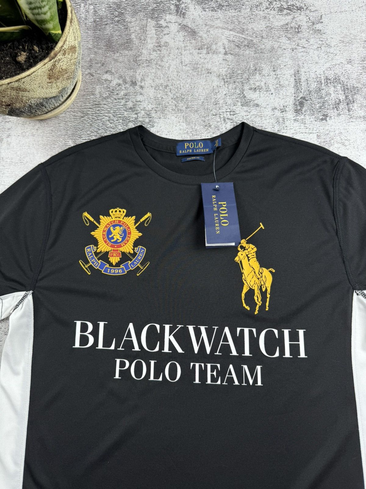 Polo Ralph Lauren NEW Polo Ralph Lauren USA Blackwatch Big Pony T Shirt Tee Size US S / EU 44-46 / 1 - 7 Thumbnail
