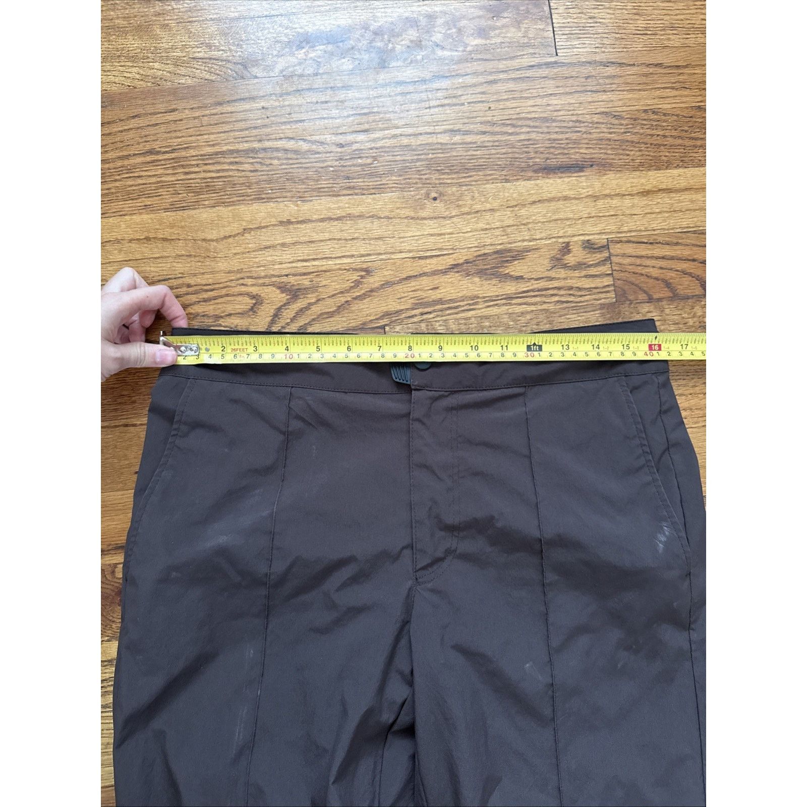 Acne Studios Acne Studios Brown Polyester Twill Technical Trouser Pants Size US 32 / EU 48 - 17 Thumbnail