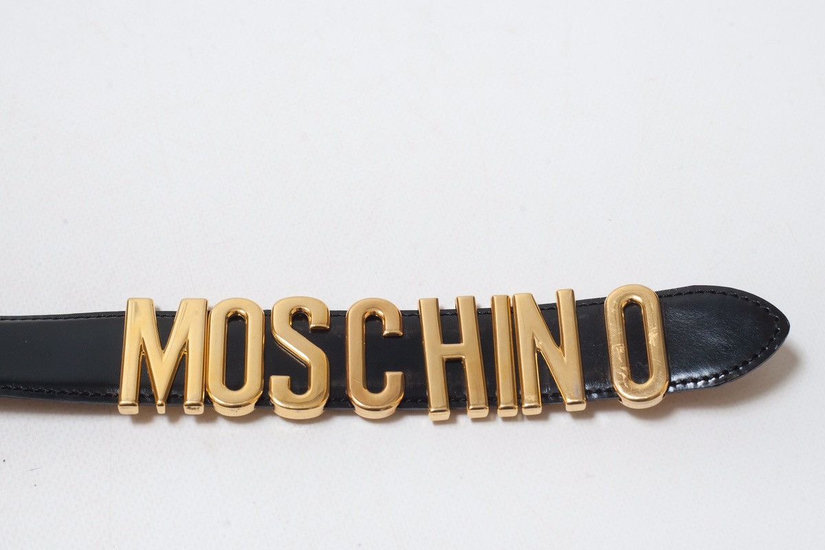 Moschino Moschino Vintage Letter Belt Size ONE SIZE - 2 Thumbnail