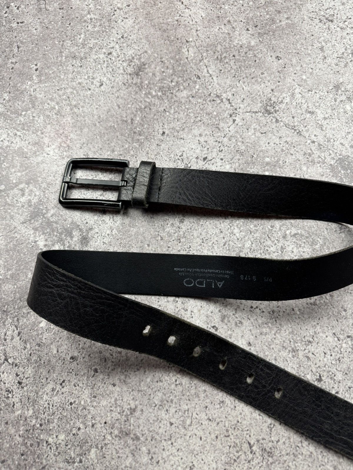 Japanese Brand 00’S NUMBER NINE STYLE OPIUM LEATHER Y2K BELT JAPANESE Size ONE SIZE - 5 Thumbnail