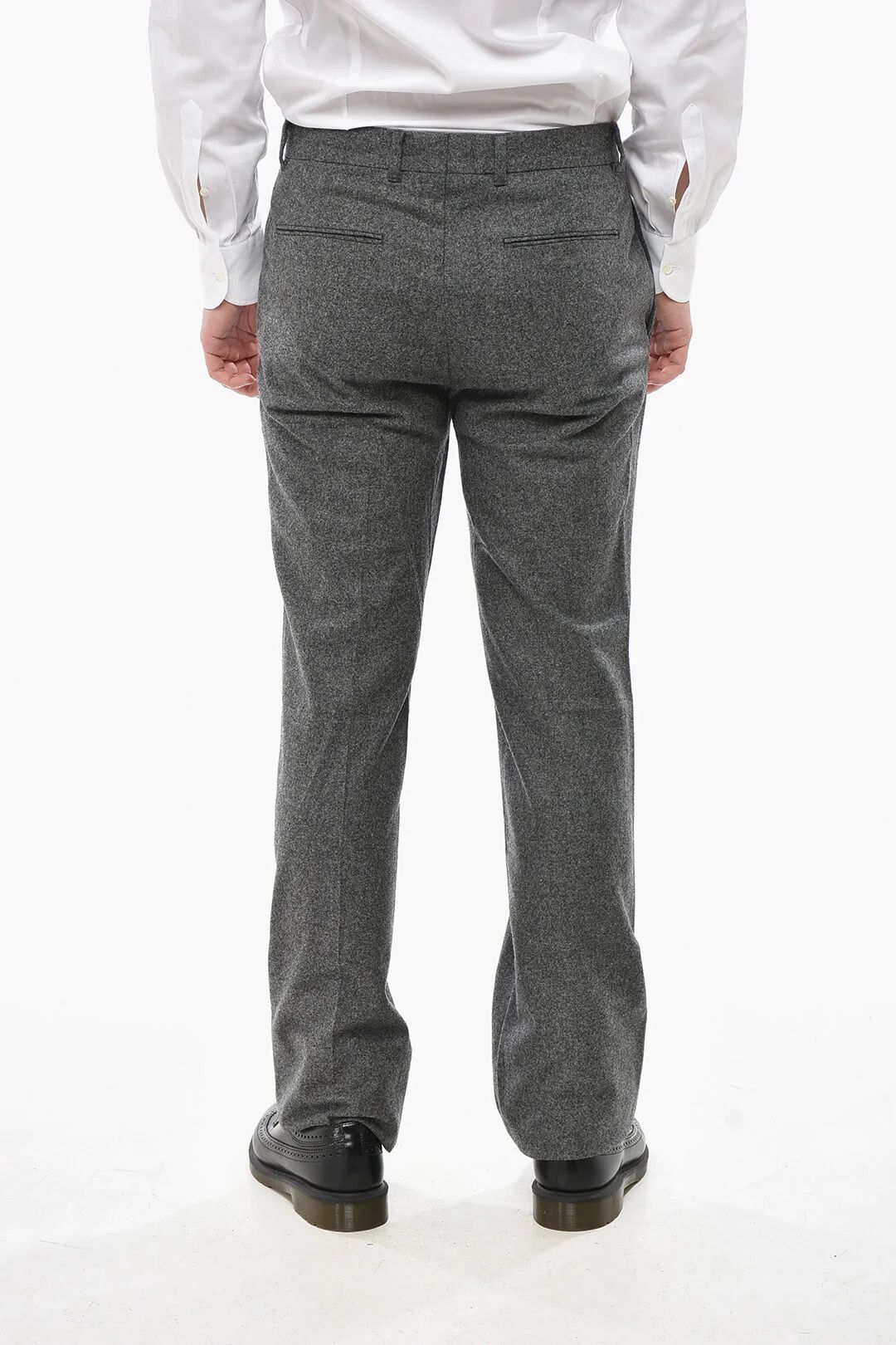 Givenchy og1mm0326 Wool-Flannel 4-Pocket Pant in Grey Size US 32 / EU 48 - 2 Thumbnail