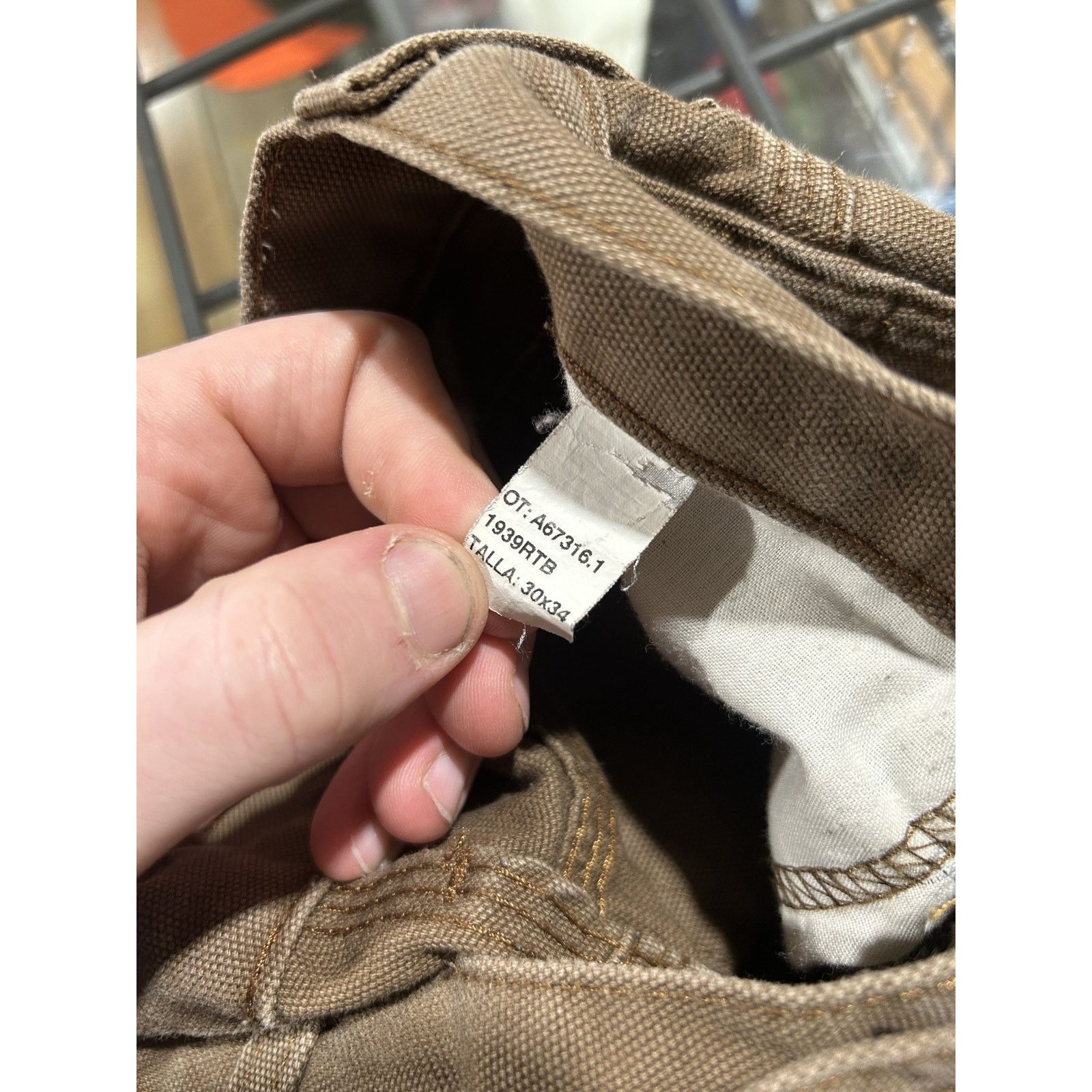 Dickies DICKIES BROWN CARPENTERS SIZE 30 Size US 30 / EU 46 - 5 Thumbnail