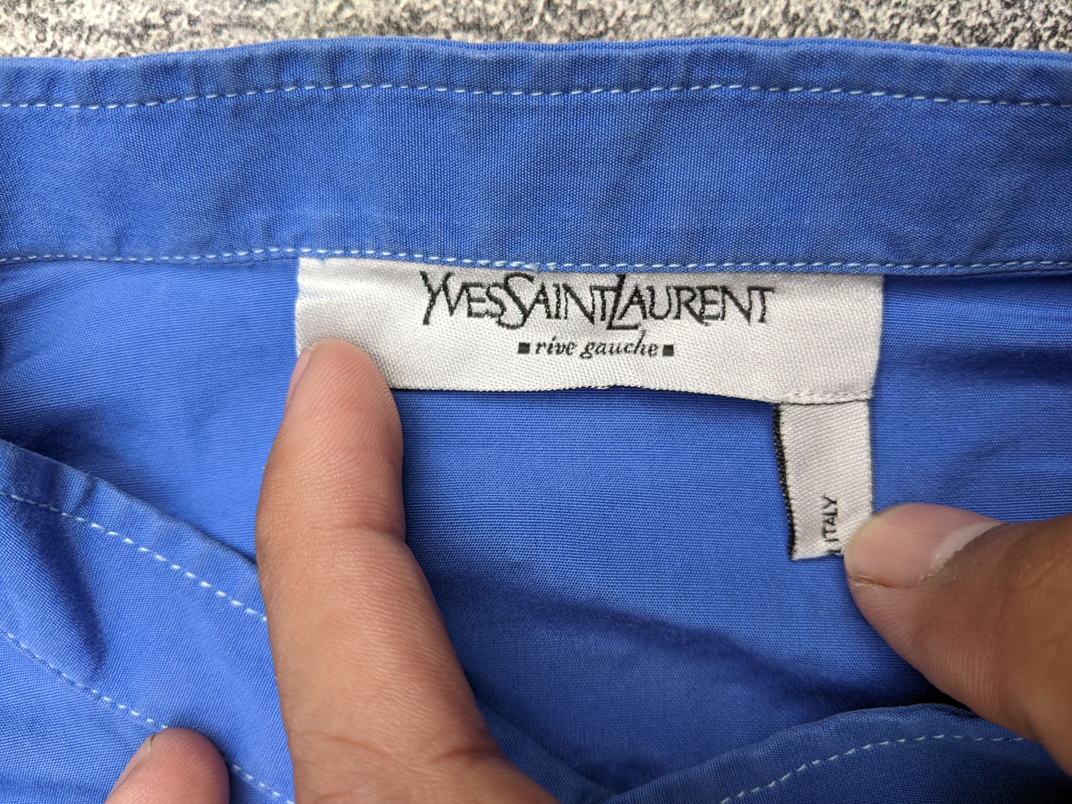 Yves Saint Laurent Yves Saint Laurent Rive Gauche Double Pocket Shirt Size US L / EU 52-54 / 3 - 5 Thumbnail