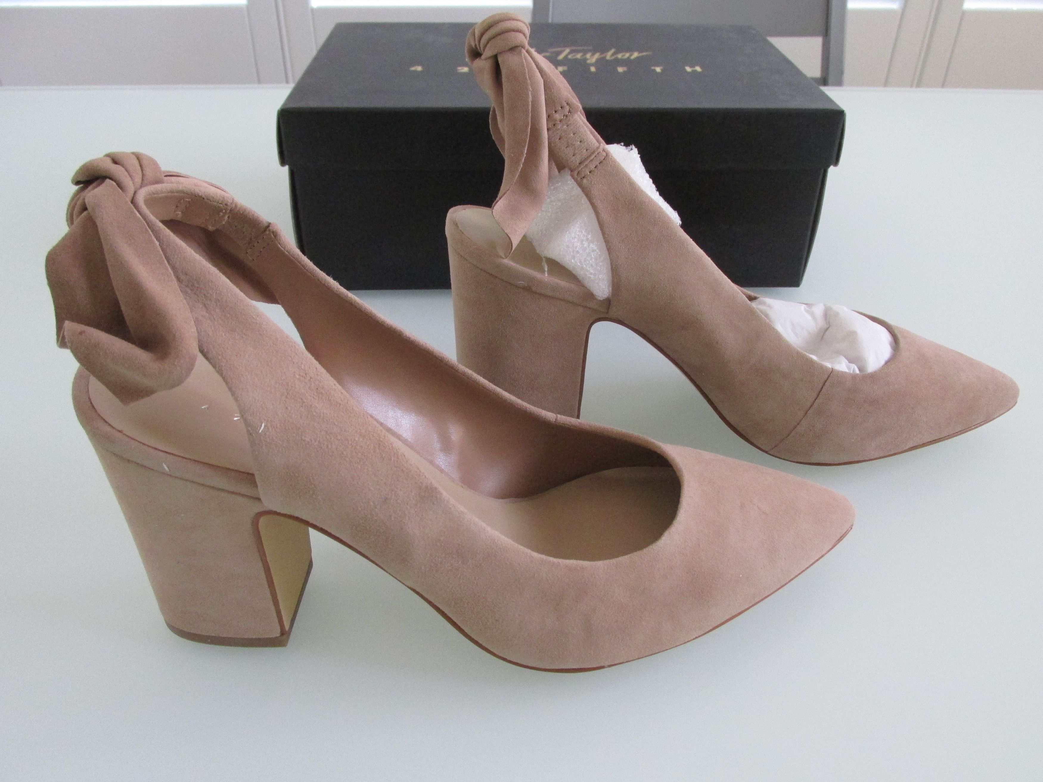 Lord & Taylor Lord & Taylor Laci (New) Women's Suede Heels Size 8 M Size US 8 / IT 38 - 5 Thumbnail