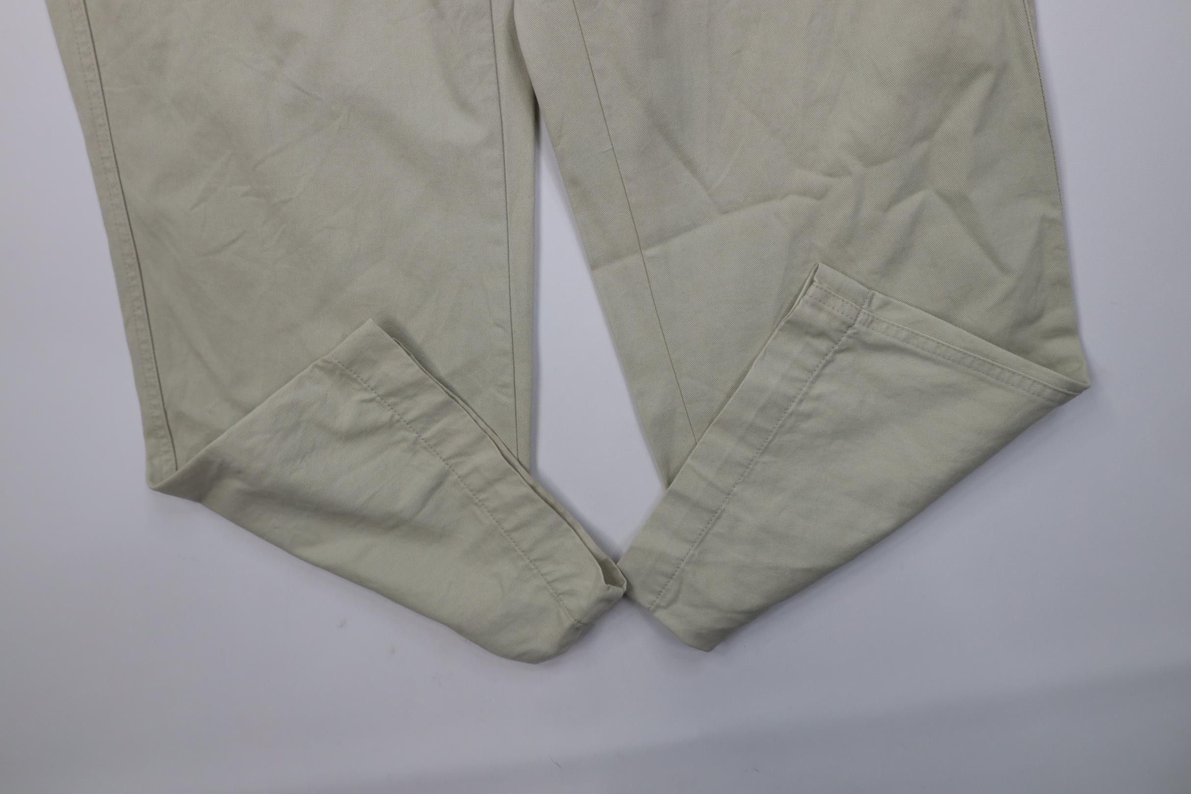 Gap Vintage 90s Y2K Gap Baggy Wide Leg Cargo Pants Stone Cotton Size US 32 / EU 48 - 5 Thumbnail