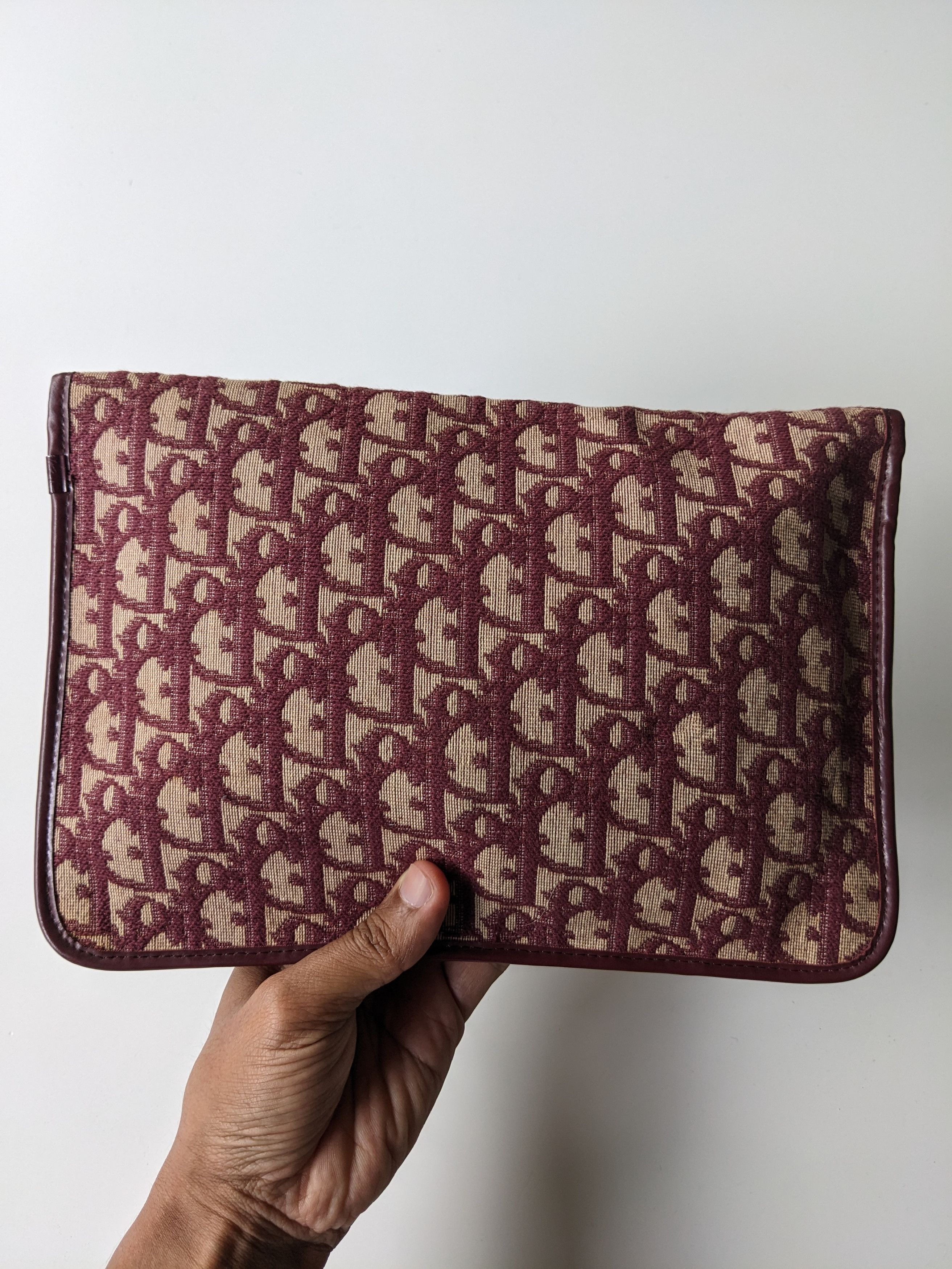 Dior Vintage DIOR by Christian Dior clutch monogram bag Size ONE SIZE - 3 Thumbnail