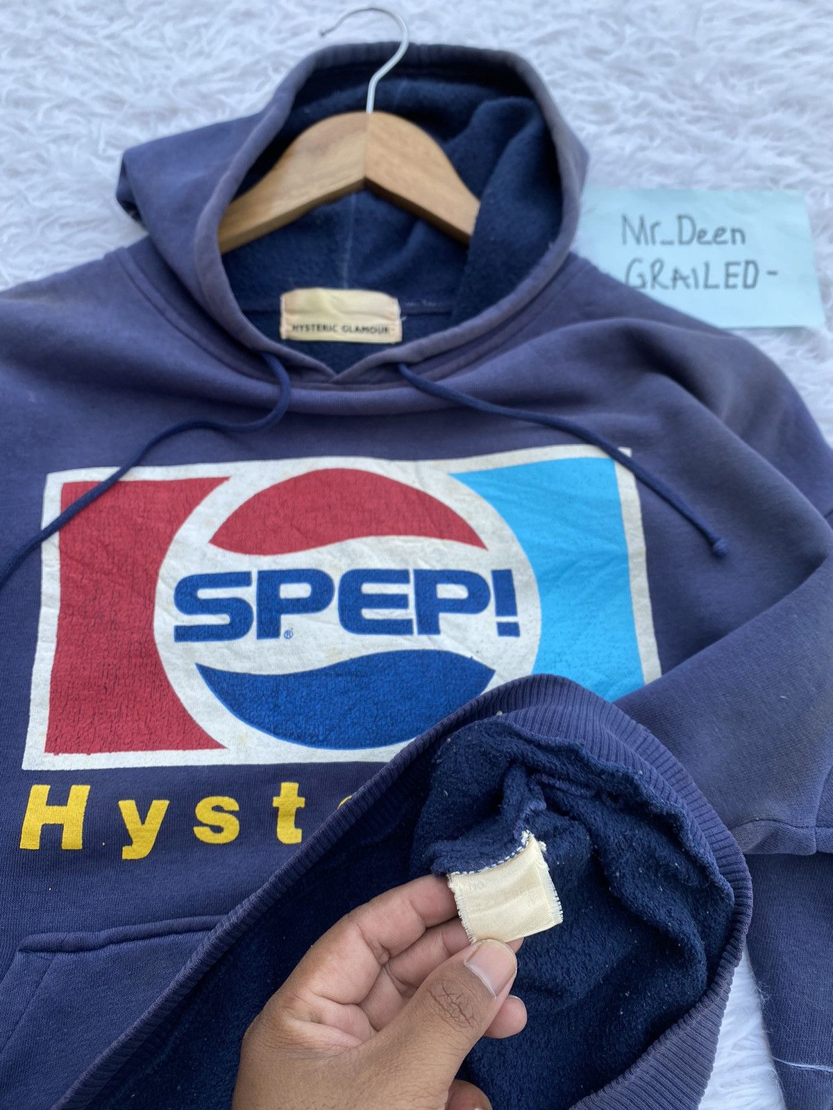 Hysteric Glamour Rare Vintage Hysteric Glamour PEPSI Hoodie Size US M / EU 48-50 / 2 - 10 Thumbnail