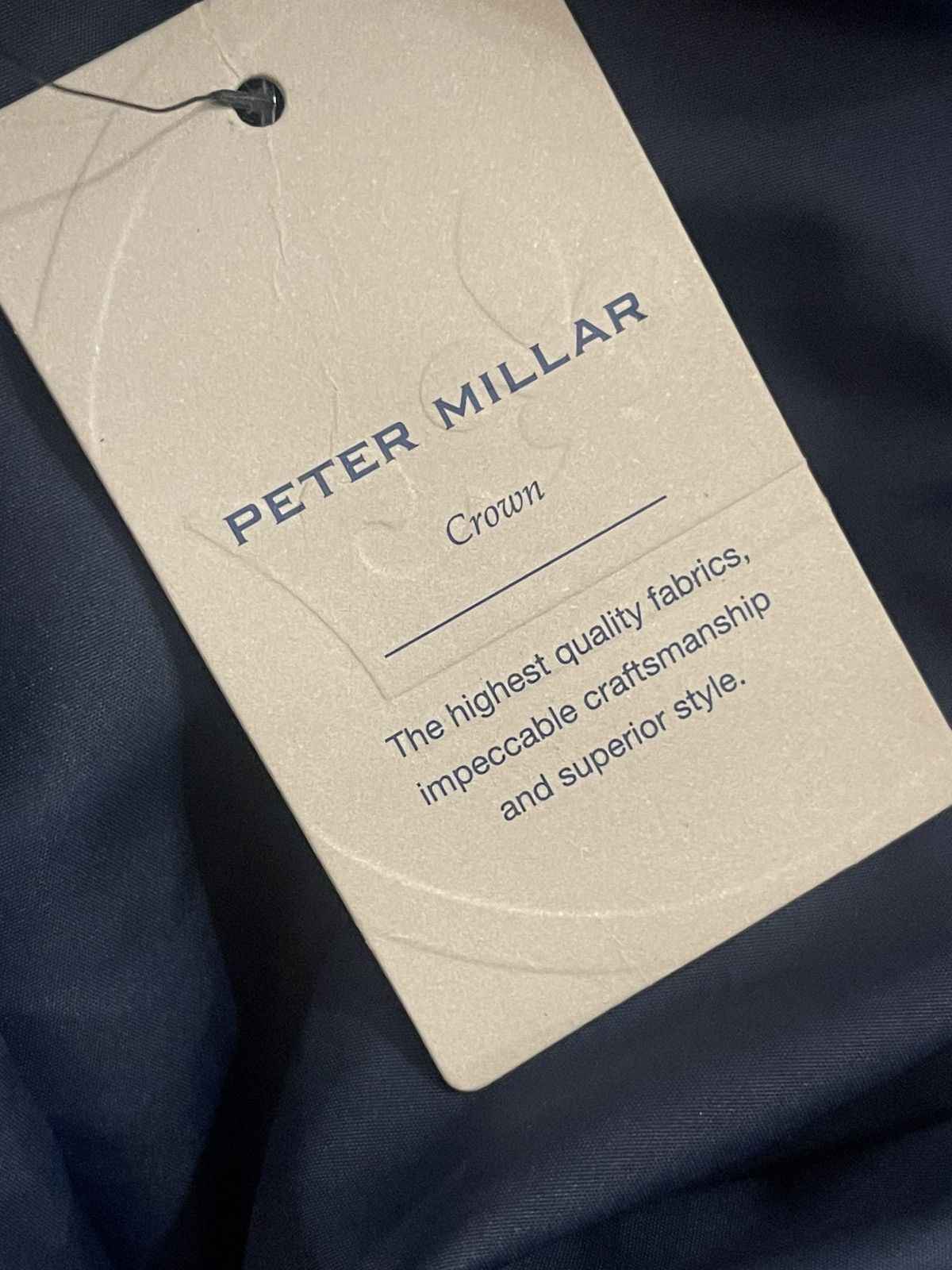 Peter Millar Peter Millar Norfolk Bomber Jacket / MF24Z03 / Navy / 2XL Size US XXL / EU 58 / 5 - 7 Thumbnail