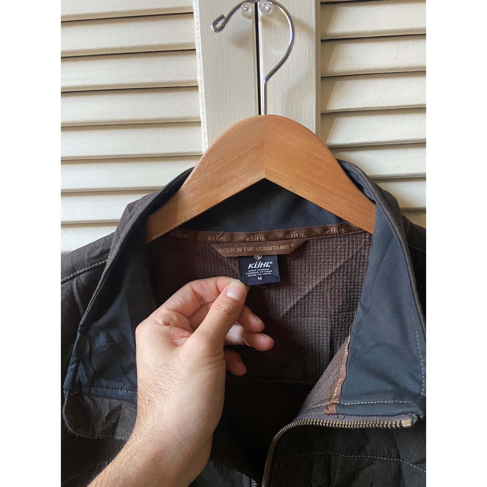 Kuhl Kuhl Burr Full Zip Brown Hiking Outdoors Jacket Lined Size M Size US M / EU 48-50 / 2 - 3 Thumbnail