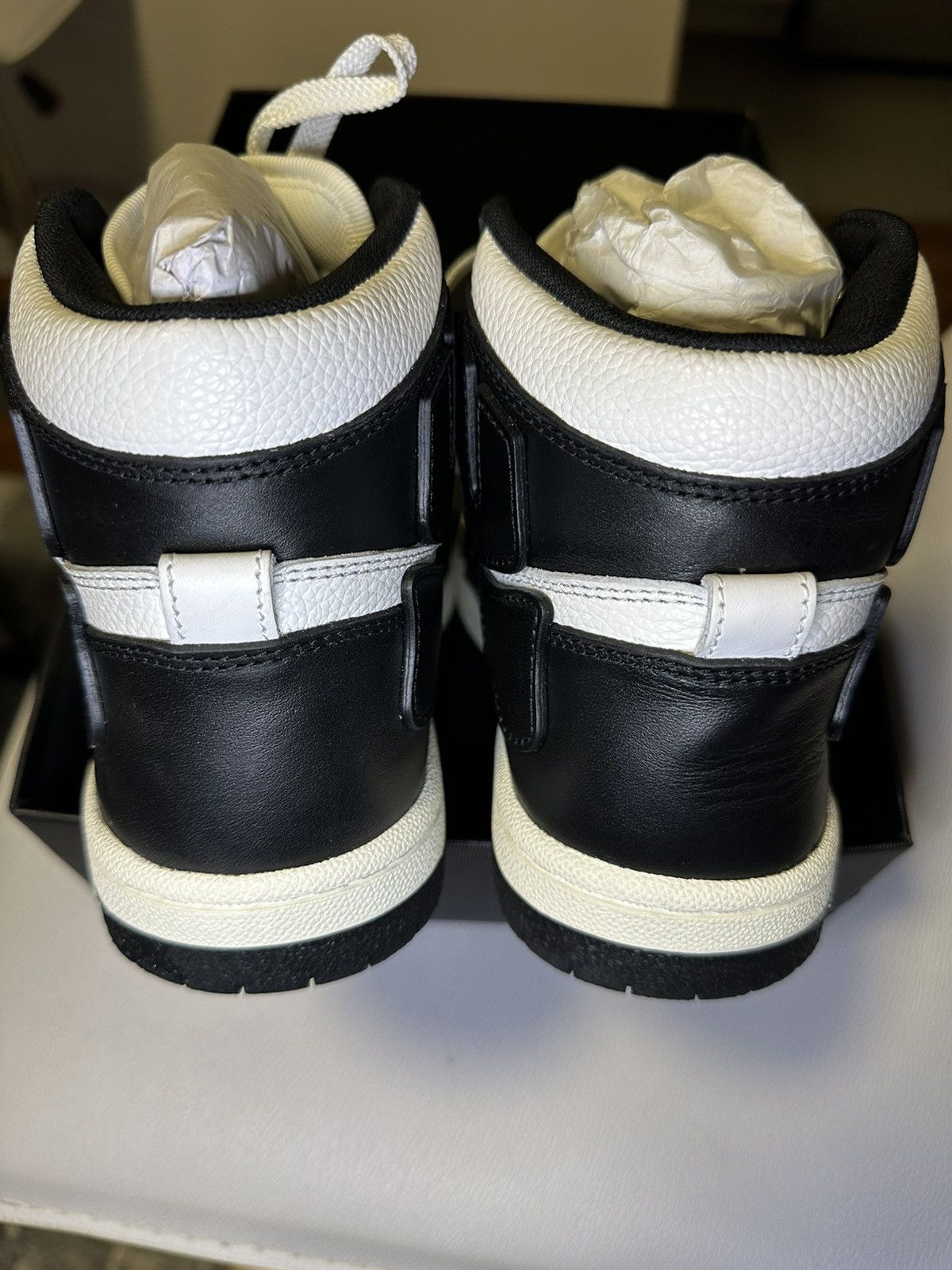 Amiri RARE AMIRI Skeleton "Skel-Top Hi" Sneakers - Women’s 38/US 8 Size US 8 / IT 38 - 12 Thumbnail