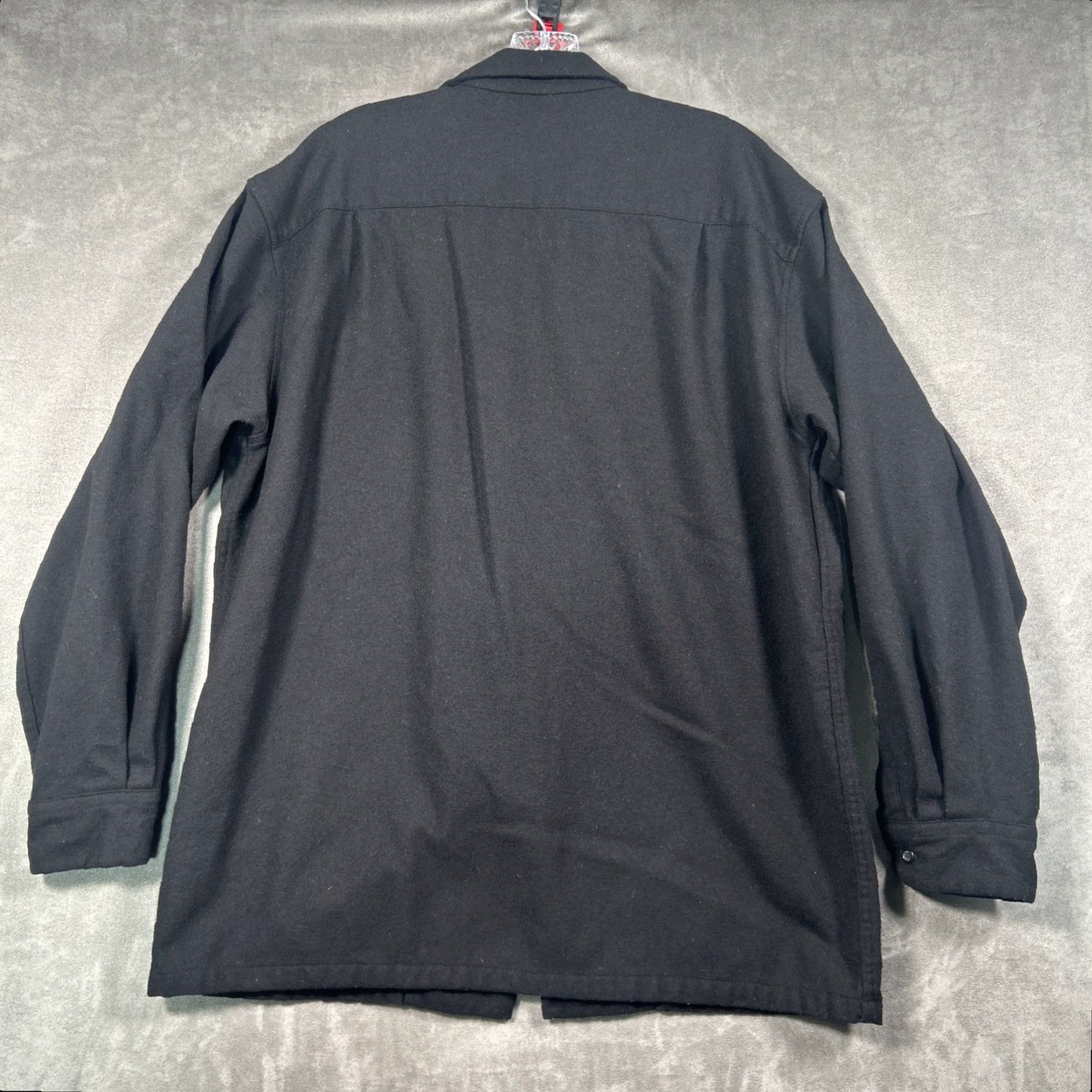 Pendleton VINTAGE Pendleton Board Shirt Mens Large Black Wool Button-Up Collared Pocket All Seasons Autumn Winter 90s Theme Classic Outdoor Mens Size US L / EU 52-54 / 3 - 6 Thumbnail