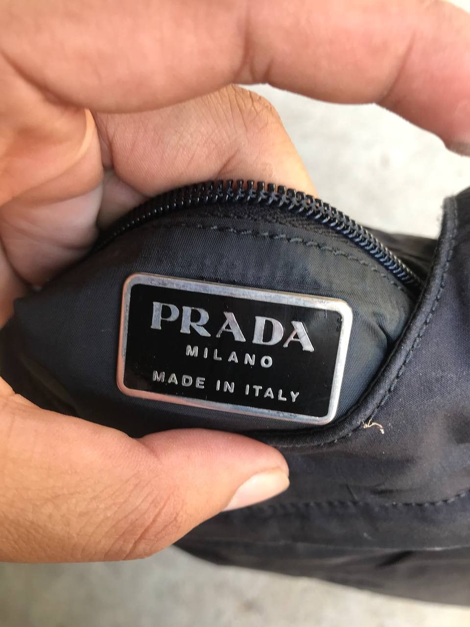 Prada × Vintage Authentic Prada Sport Black Tape Shoulder Size ONE SIZE - 3 Thumbnail