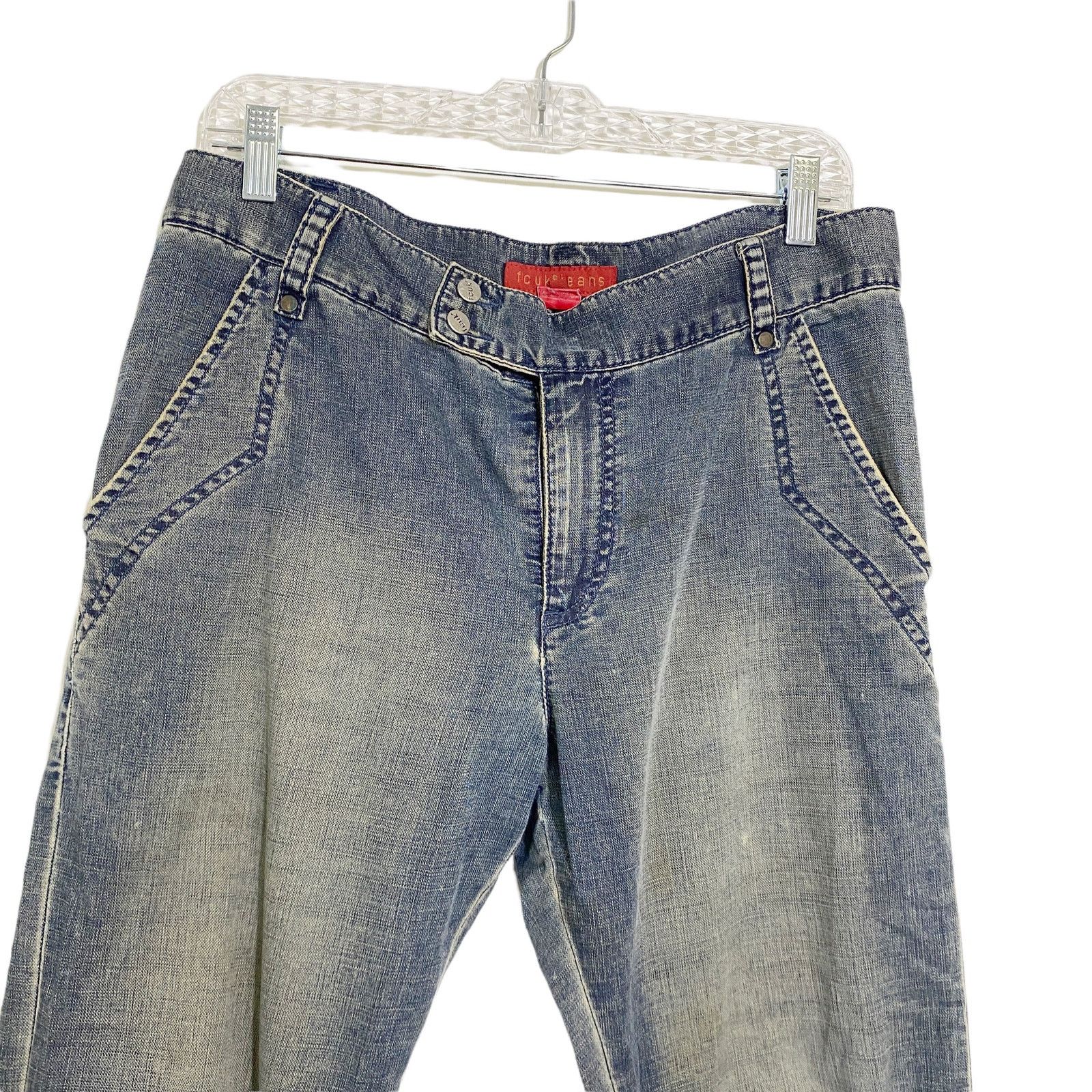 French Connection Vintage French Connection FCUK Streetwear Jeans Size 34" / US 12 / IT 48 - 9 Thumbnail