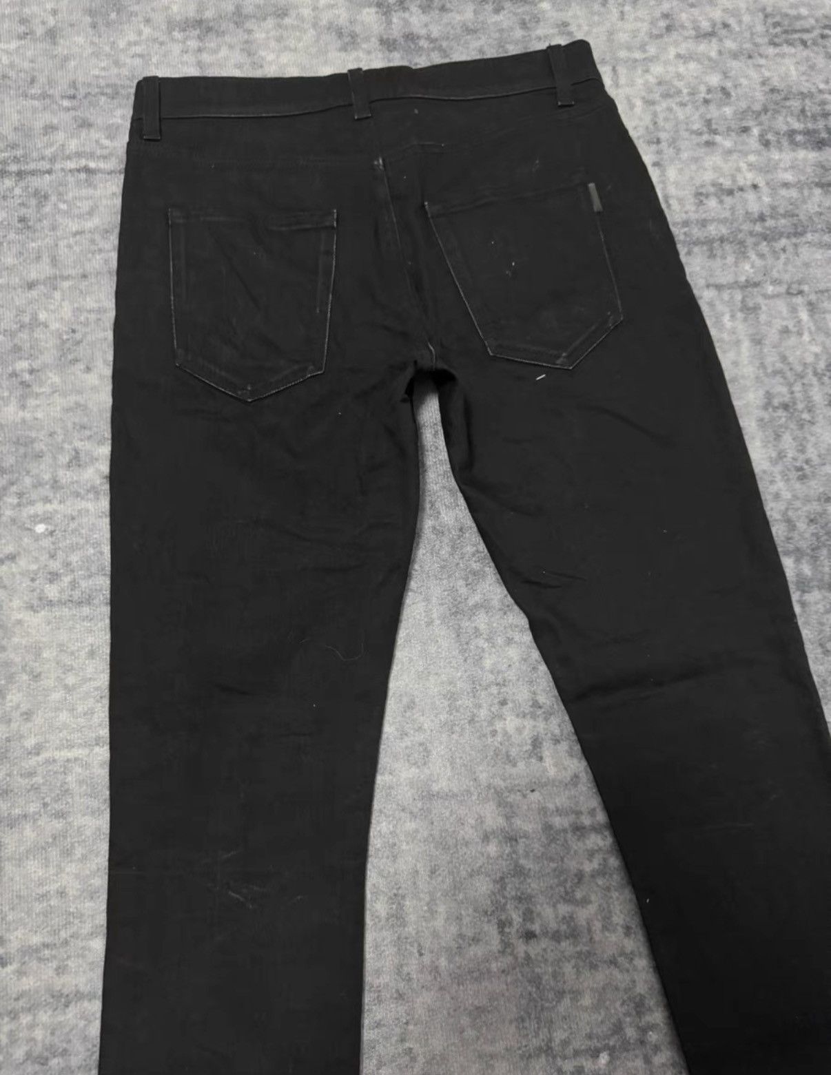 Saint Laurent Paris Saint Laurent (SLP) 18FW Runway Stretch Basic Denim Jeans Size US 30 / EU 46 - 3 Thumbnail