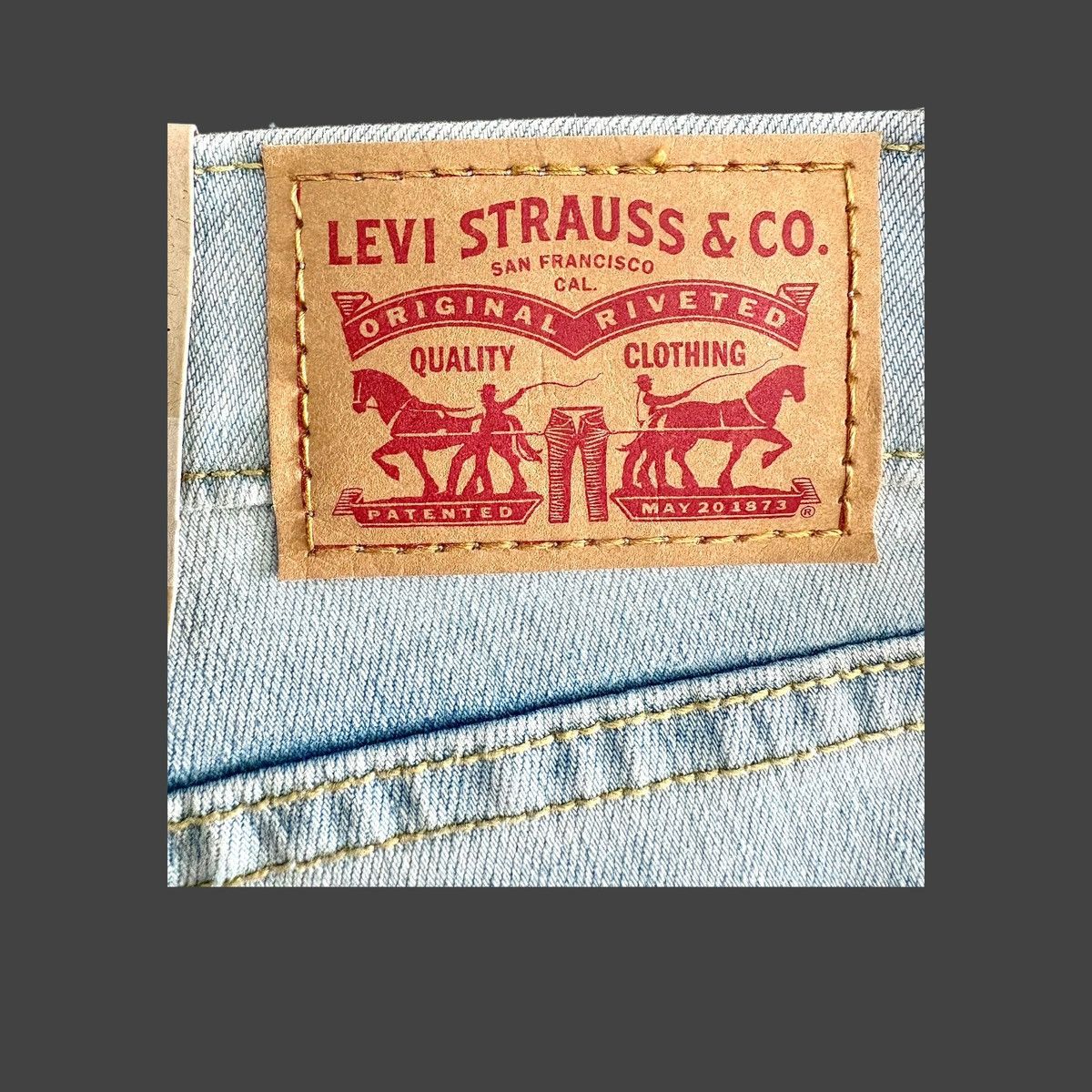 Levi's Levi’s Women’s Plus Size Straight Mid Rise Blue Jeans Sz 26W Size 34" / US 12 / IT 48 - 14 Thumbnail