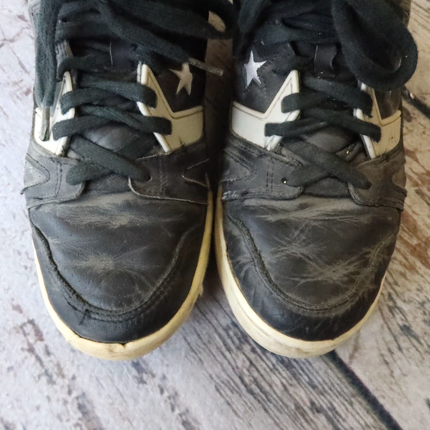Converse VINTAGE Converse Cons ERX-260 Men Athletic Shoe High Top 9 Black Sneaker ERX 260 Converse Cons Mens Shoes Size US 9 / EU 42 - 3 Thumbnail