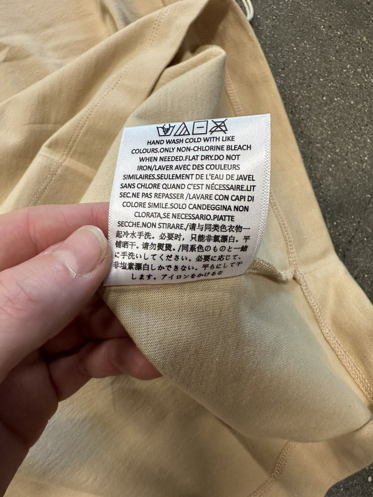 Fear of God Fear of God Essentials SS Tee Sand Size US XL / EU 56 / 4 - 5 Thumbnail