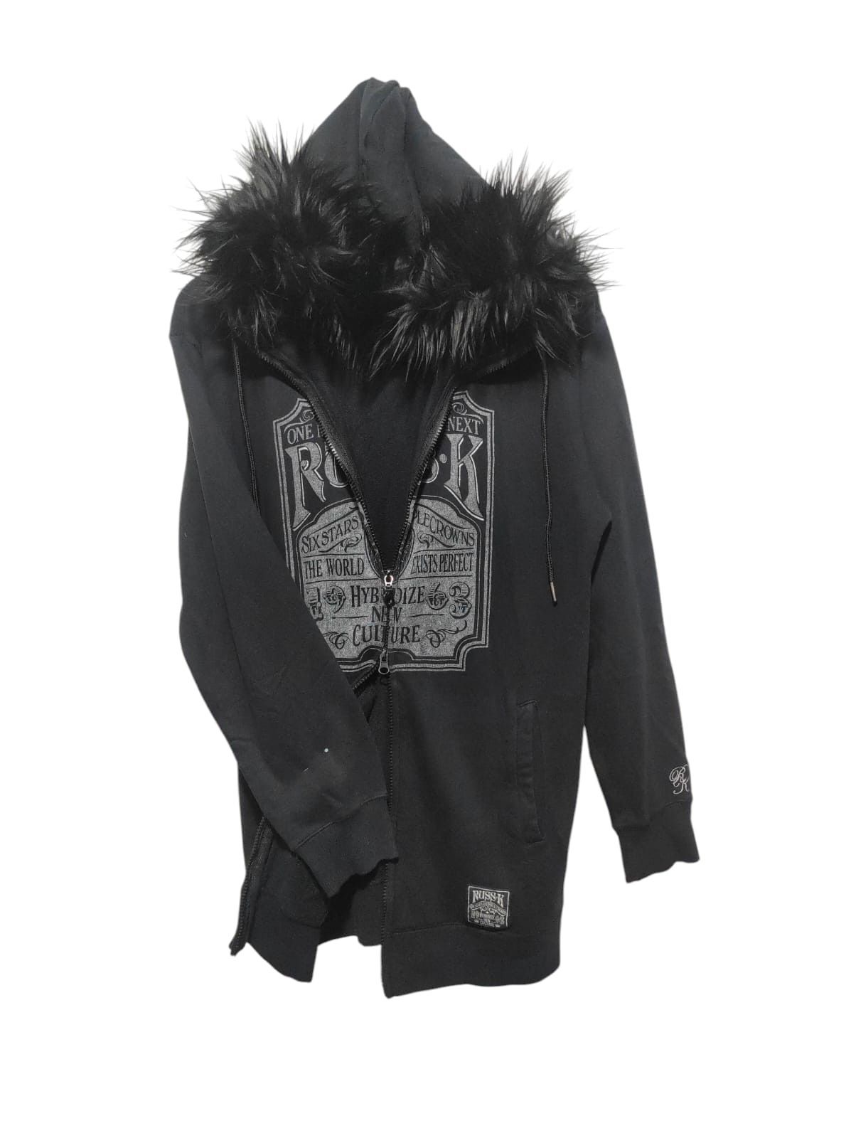 Hysteric Glamour Russ.k Double Zip Fur Hoodie if6was9 LGB style Size US M / EU 48-50 / 2 - 1 Thumbnail
