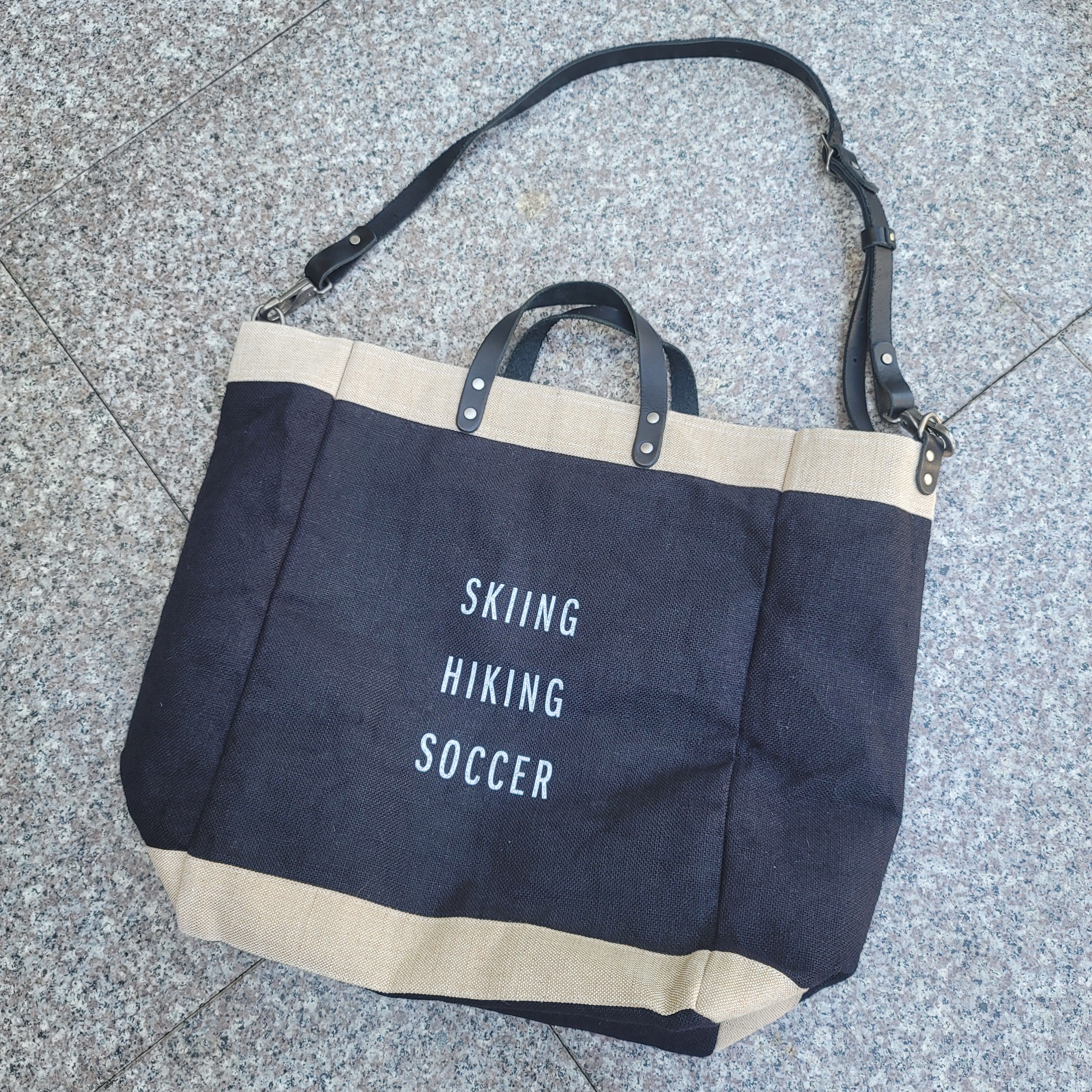 Apolis shopping tote bag