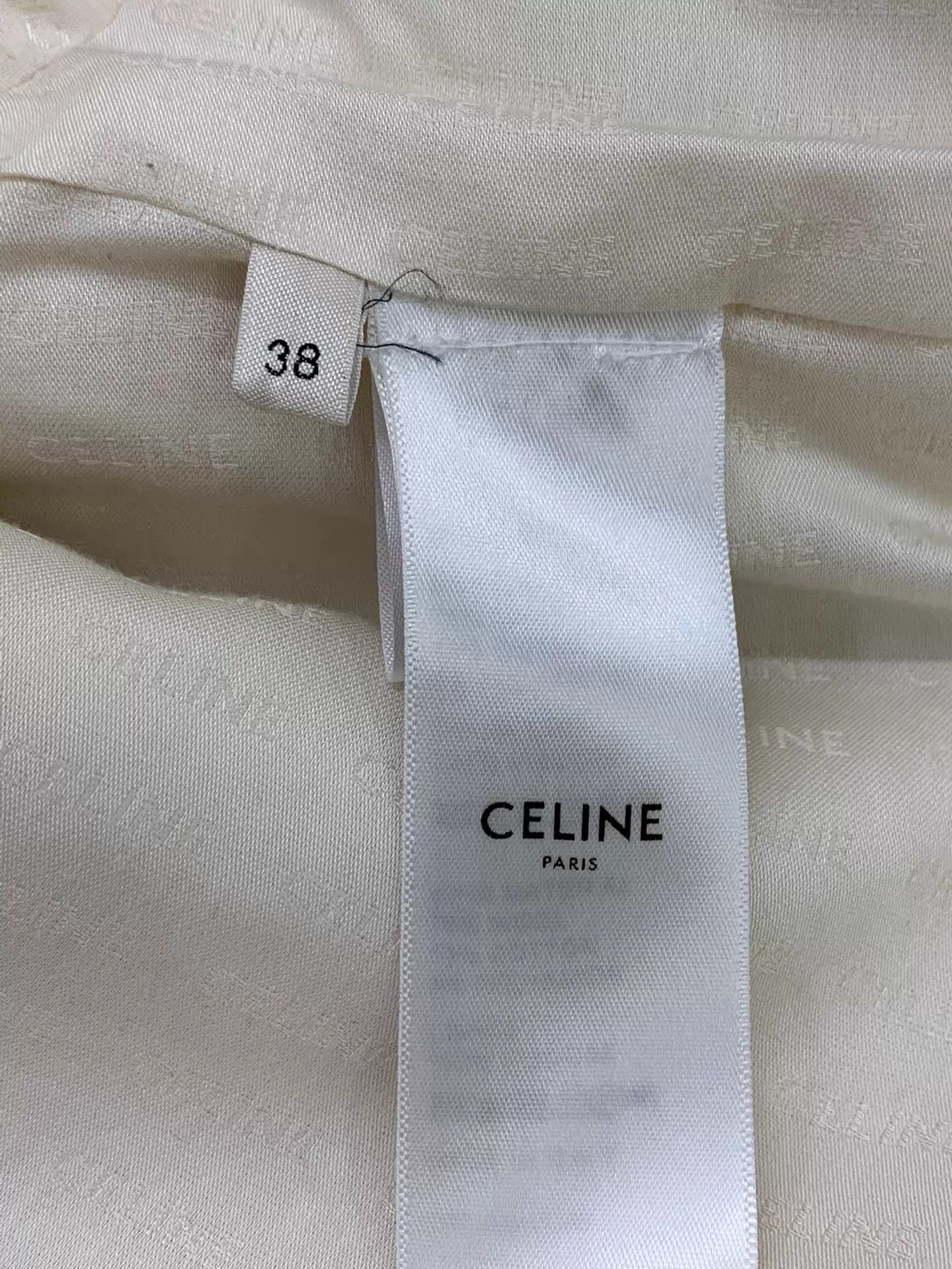 Celine Celine white gold button woven jacket FR 38 new Size XS / US 0-2 / IT 36-38 - 5 Thumbnail