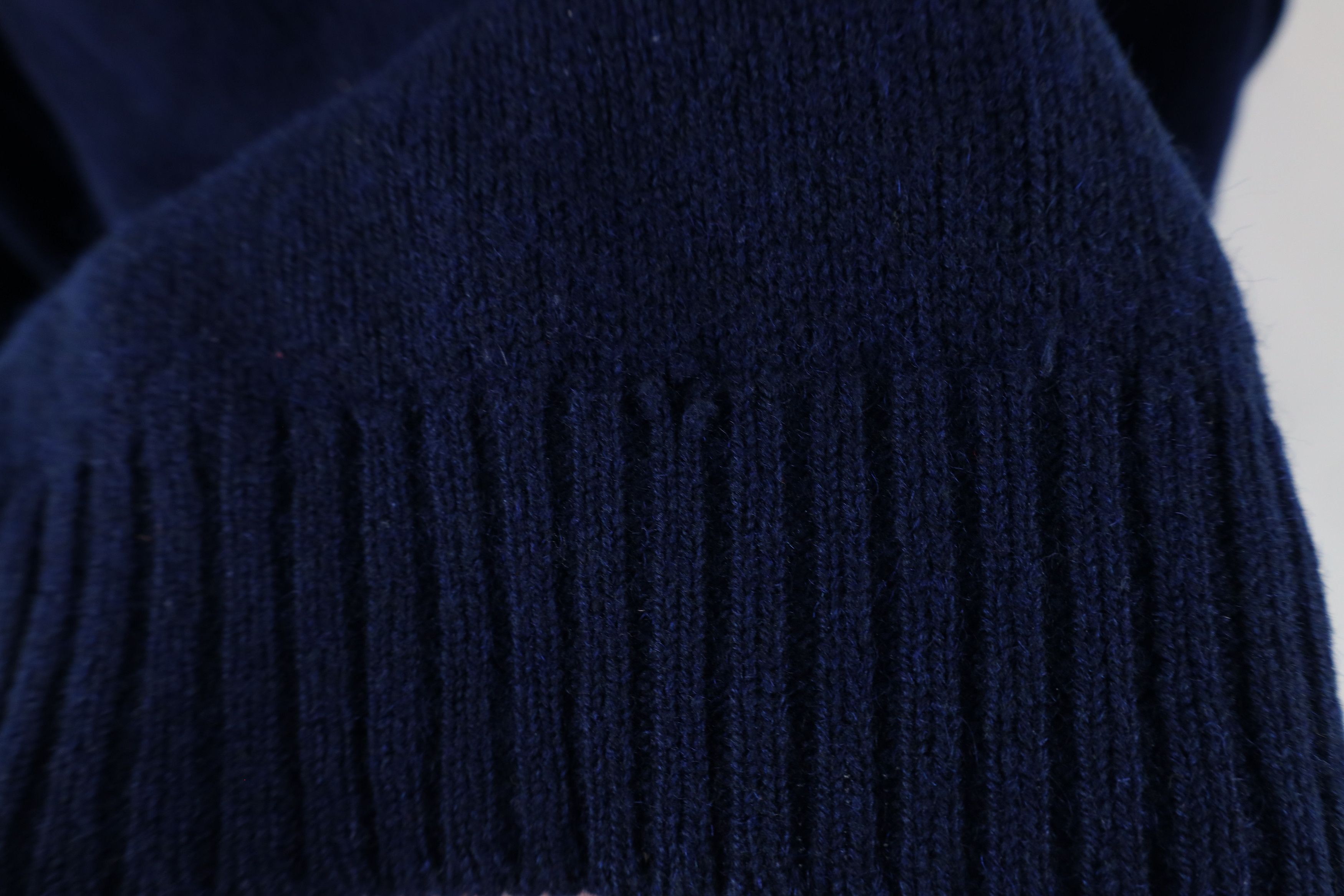Vintage Vintage 70s Streetwear Blank Wool Blend Knit Sweater USA Size US M / EU 48-50 / 2 - 8 Thumbnail