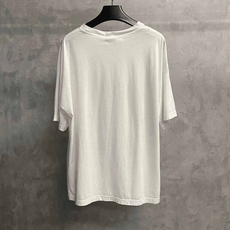 Dior Dior White Short Sleeve Embroidered Logo T-2505 Size US L / EU 52-54 / 3 - 2 Thumbnail
